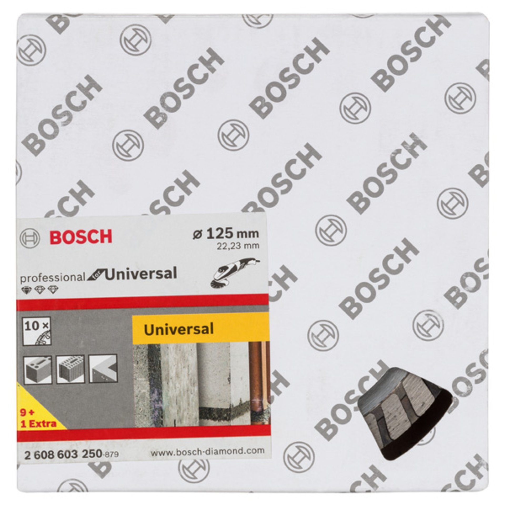 Diamanttrennscheibe Standard for Universal Turbo, 125x22,23x2x10 mm, 10er-Pack