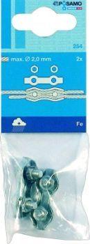 Duplexklemmen () galZn 2,0mmx30 M4