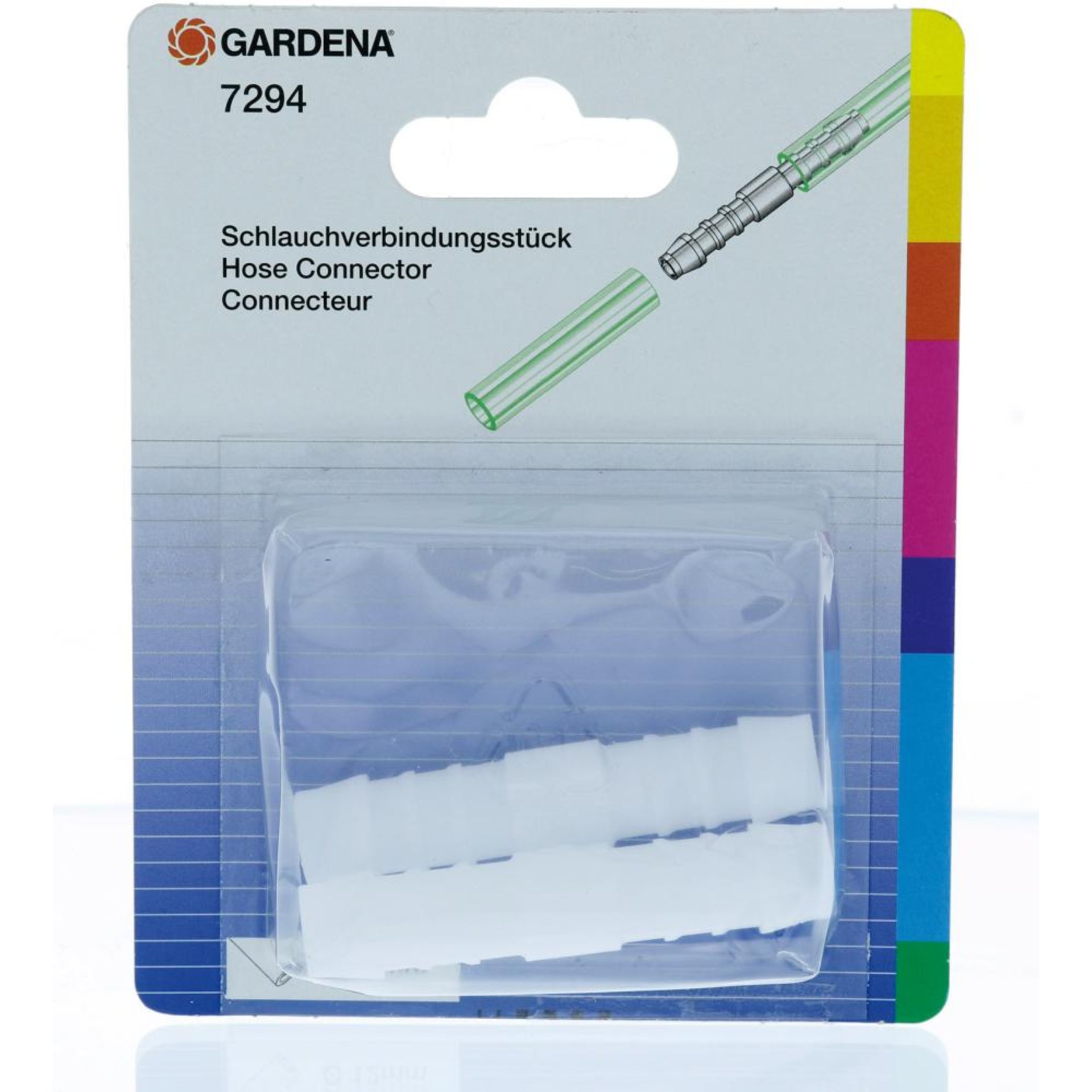 Schlauchverbindungsstückf. 12 mm-Schlauch, 2 Stk. Gardena Gardena