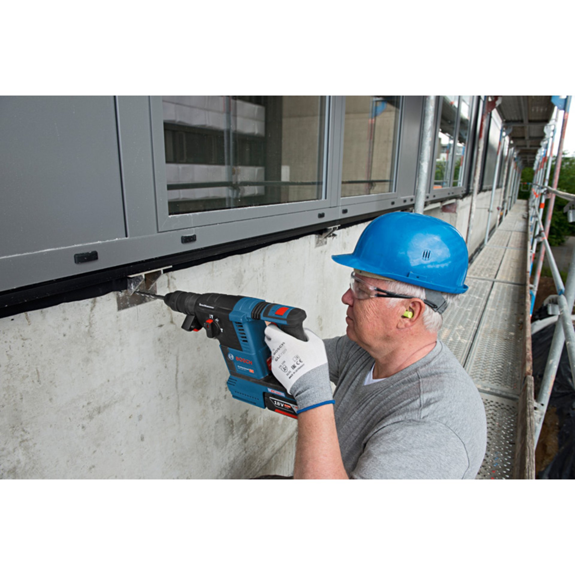 Akku-Bohrhammer mit SDS plus GBH 18V-26 in L-BOXX