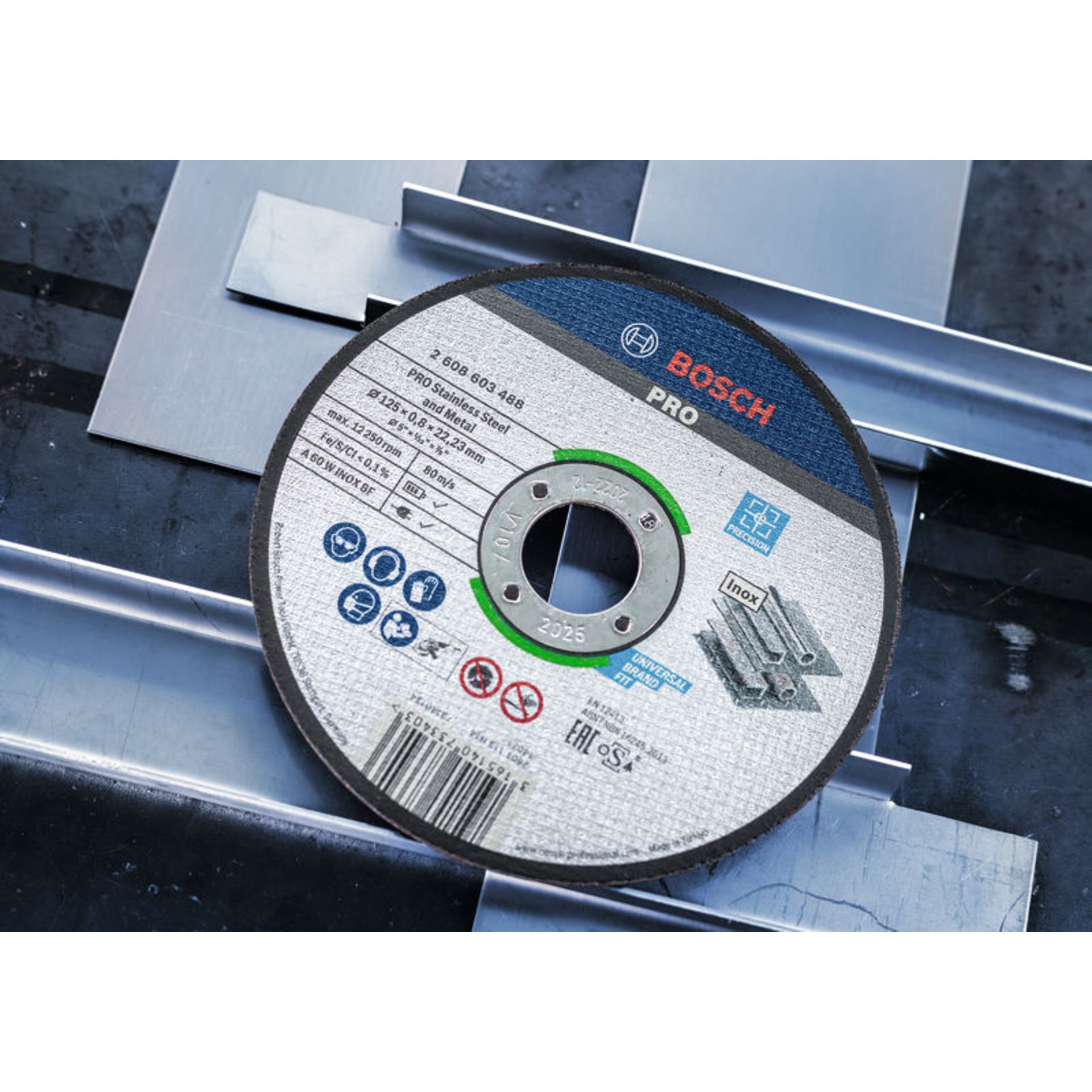 PRO Stainless Steel and Metal Trennscheibe, 115 x 0,8 x 22,23 mm