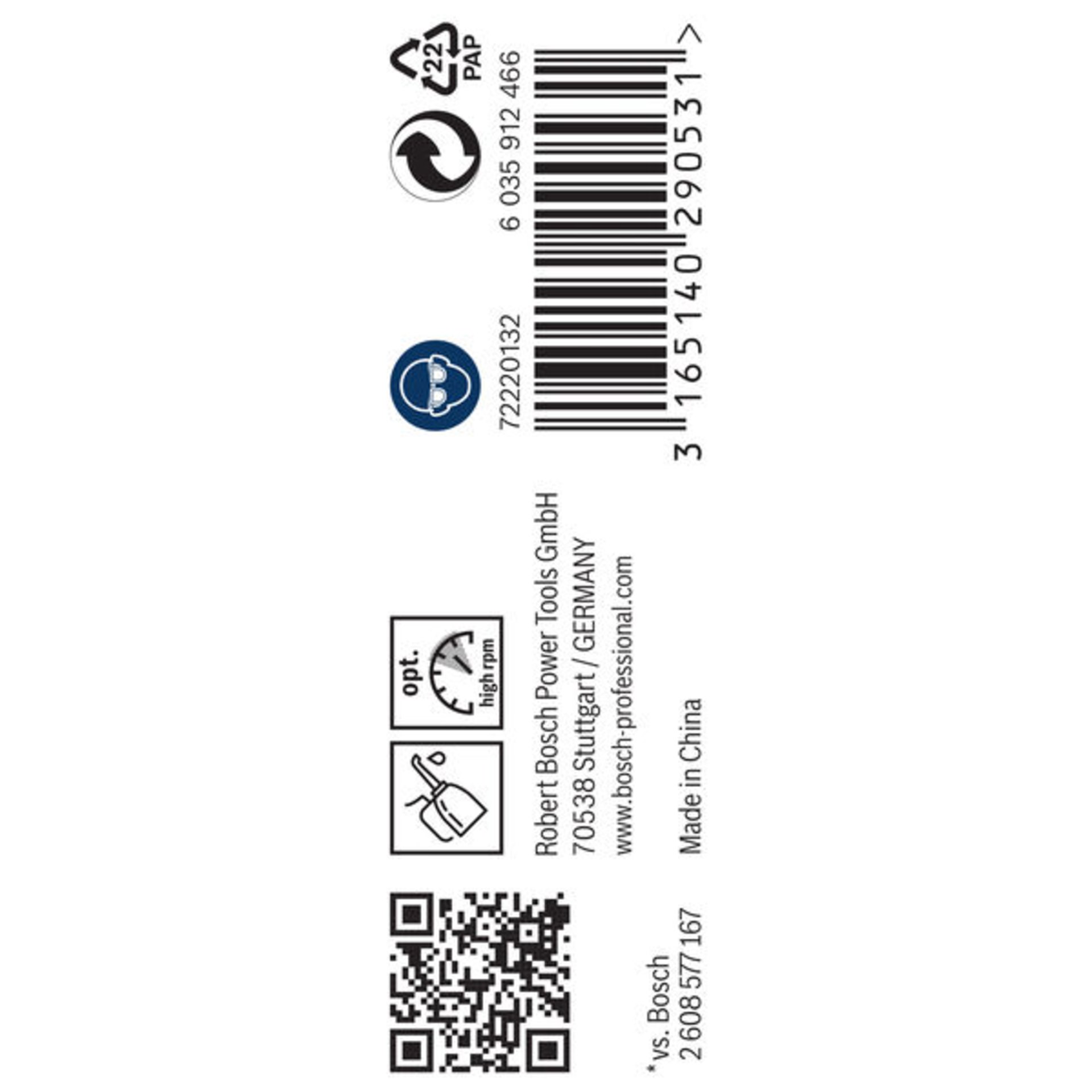 PRO Metal HSS-G Spiralbohrer, 2,5 x 30 x 57 mm, 10-tlg.