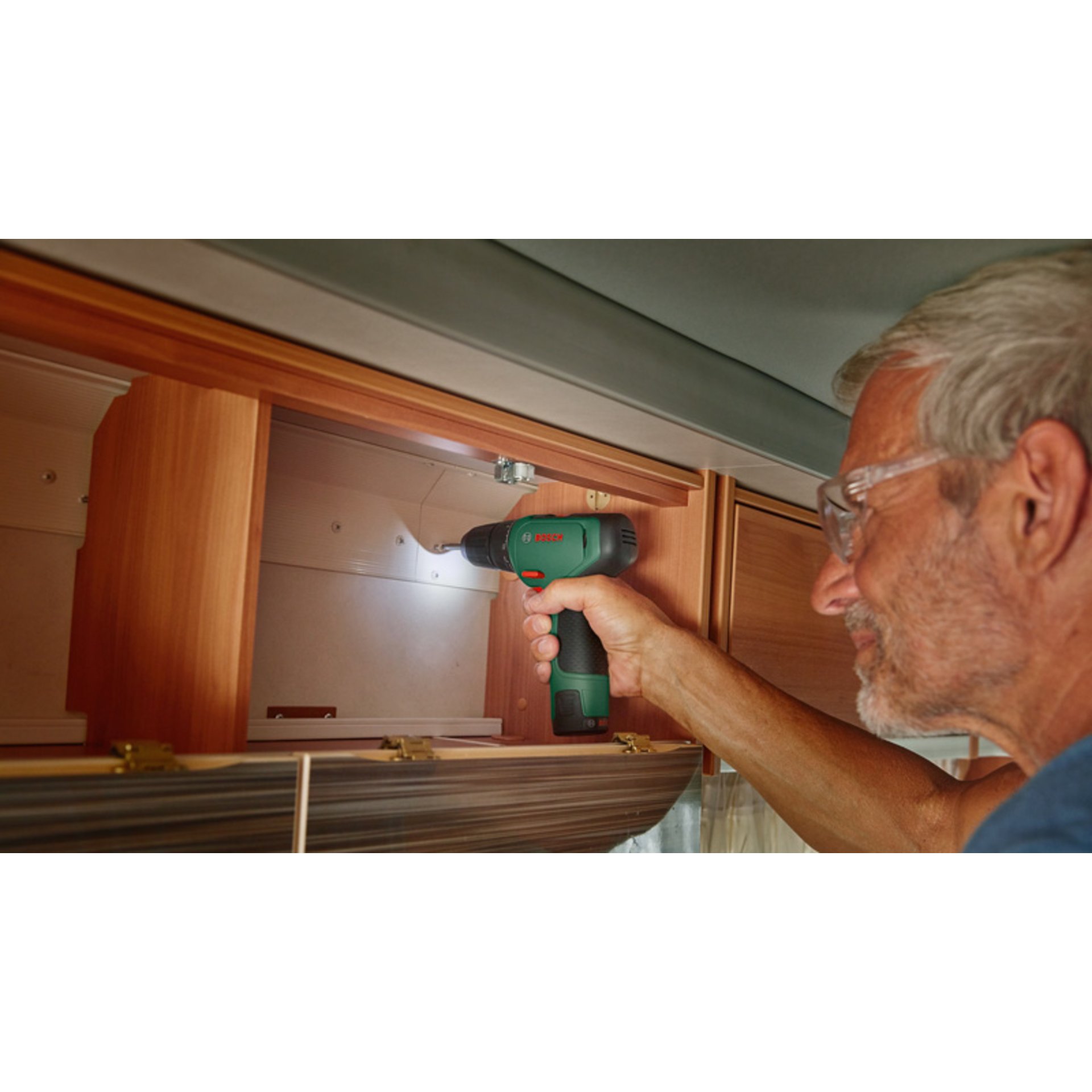 Akku-Bohrschrauber EasyDrill 1200, 2 x Akku PBA 12V 1.5Ah, 34tlg. Zubehör-Set