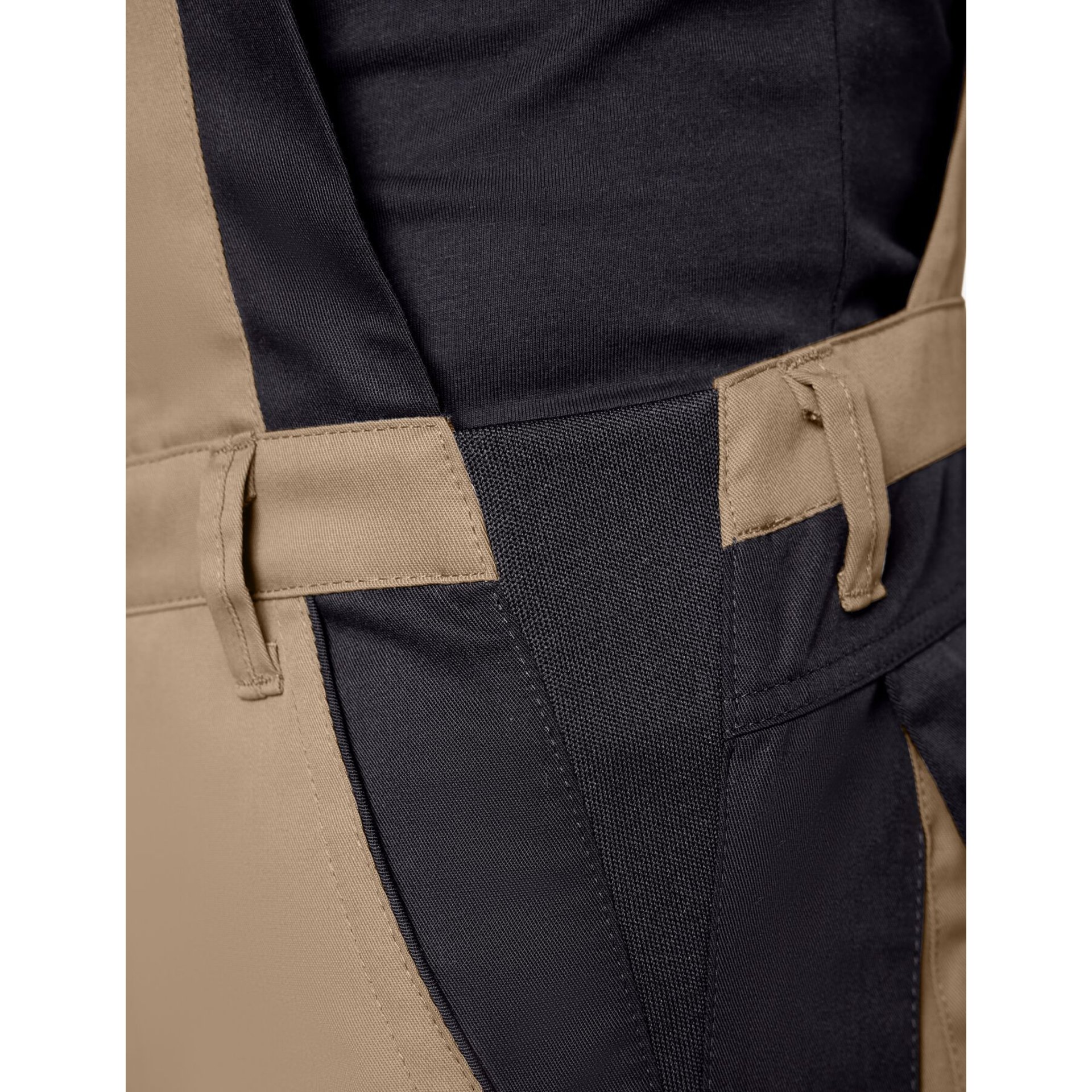 PASCAL Latzhose beige-schwarz 88