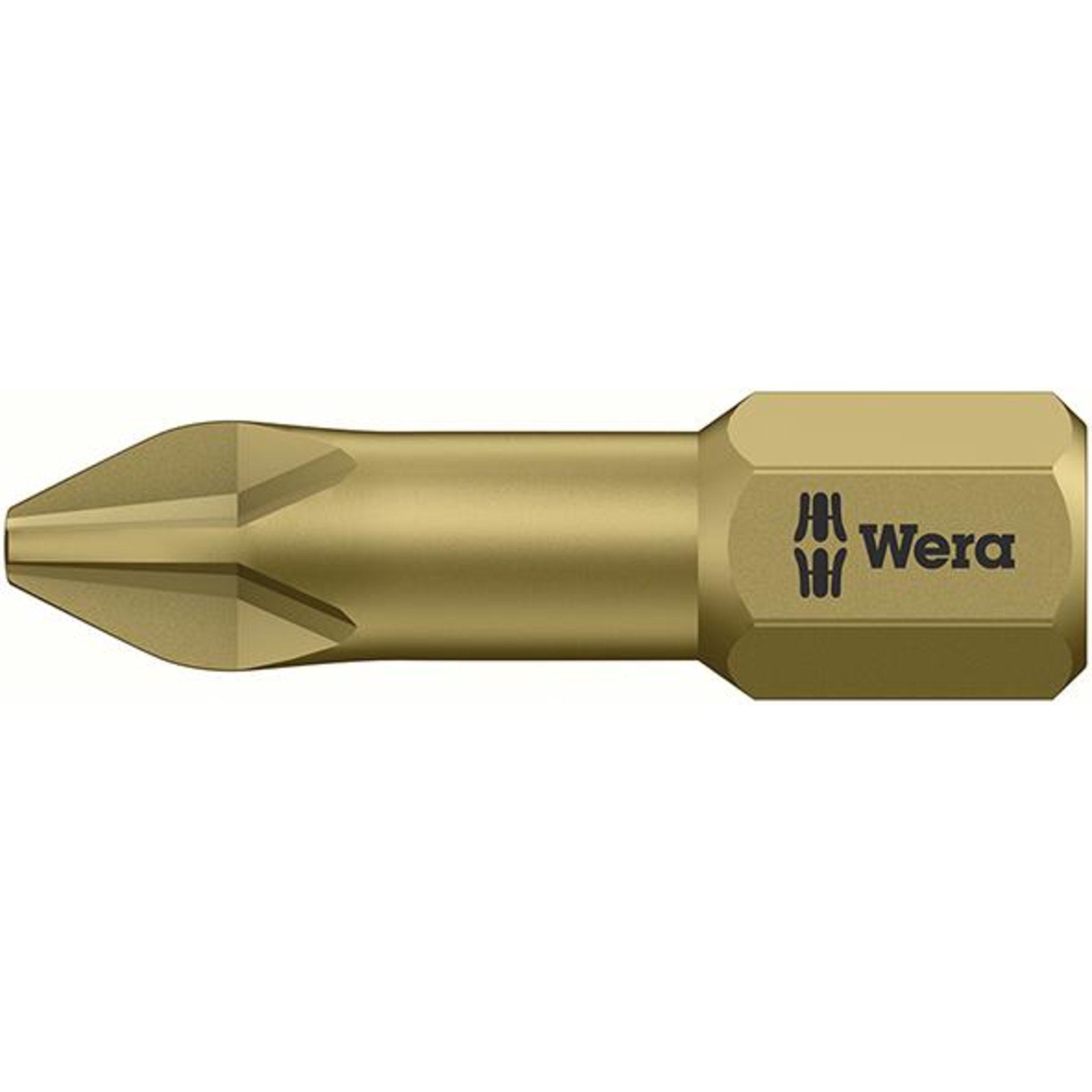 Bit für Kreuzschlitzschrauben PH 1/4“, ähnlich DIN 3126 C 6,3, extrahart