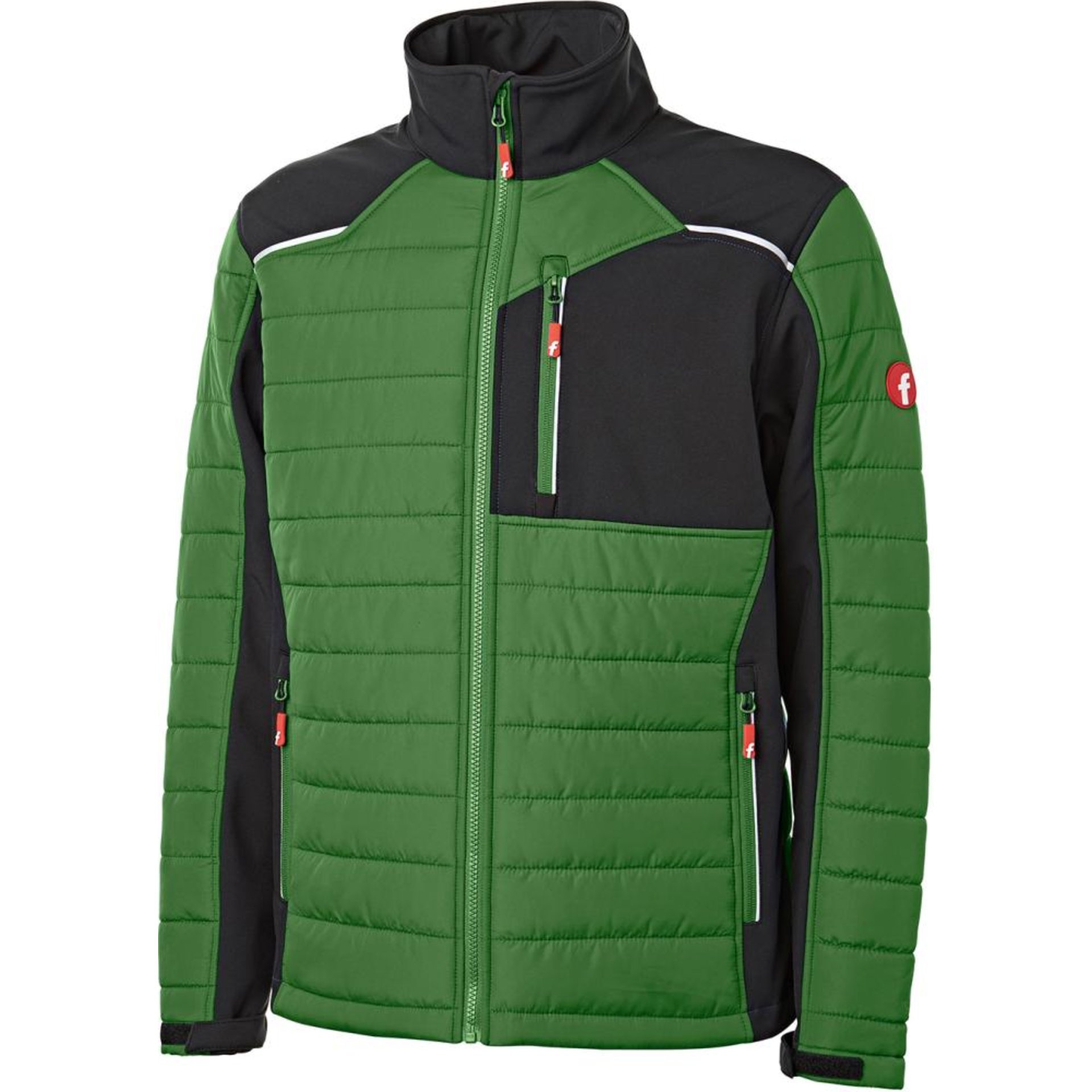 Hybrid-Steppjacke grün/schwarz Gr. 2XL Fortis Elements