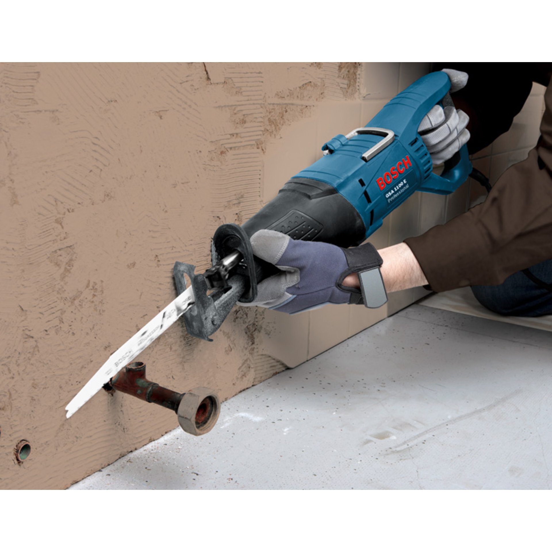 Säbelsäge GSA 1100 E im Handwerkerkoffer