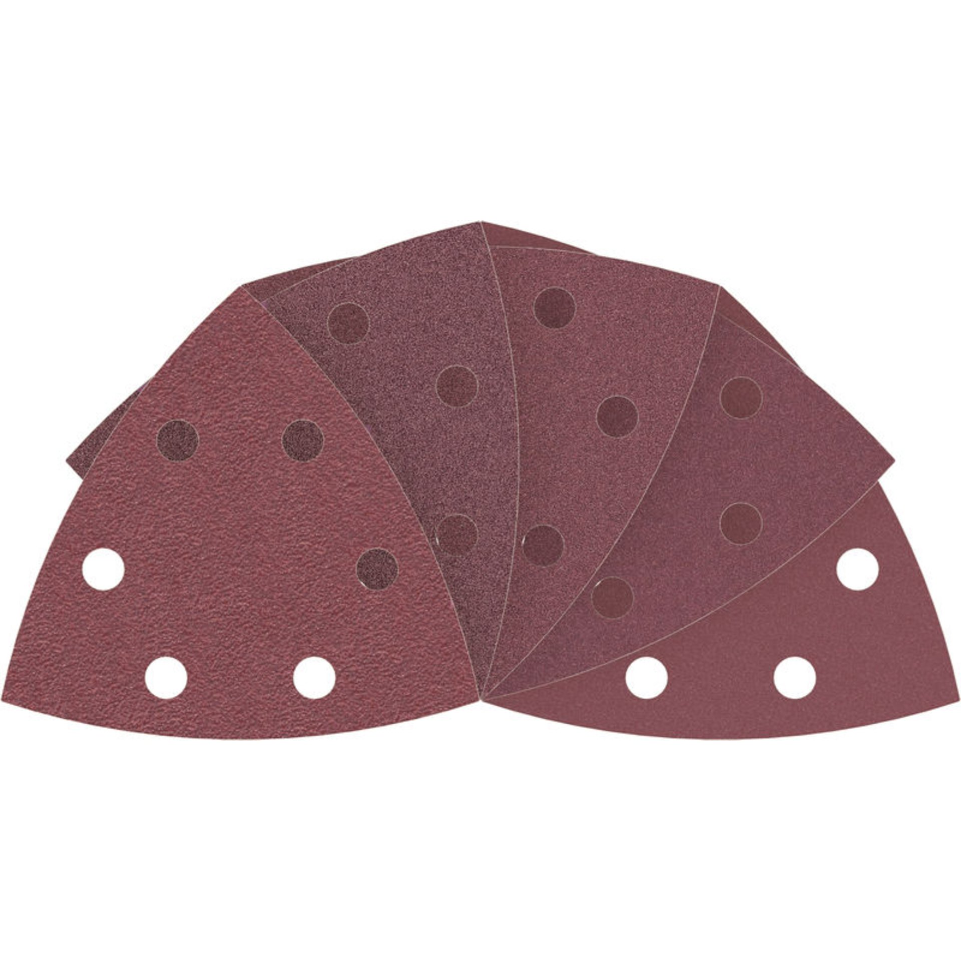 PRO F460 Schleifblatt Set, 93 x 93 mm; G60; G80; G120; G180; G240, 10-tlg.