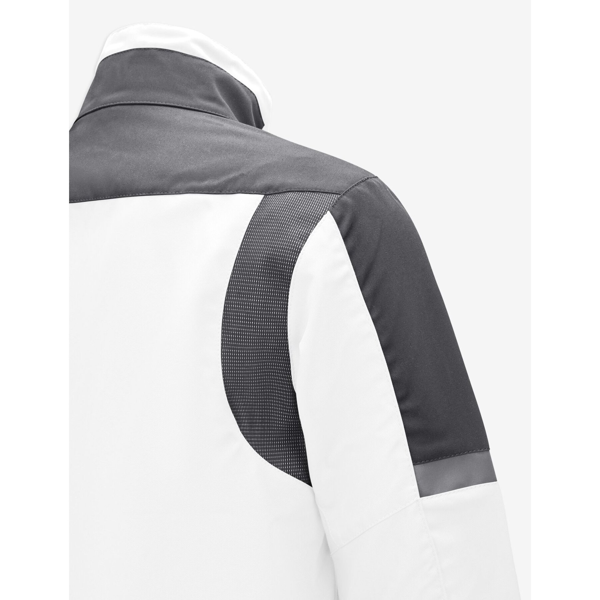 ANDREA Arbeitsjacke Damen weiß-anthrazit S