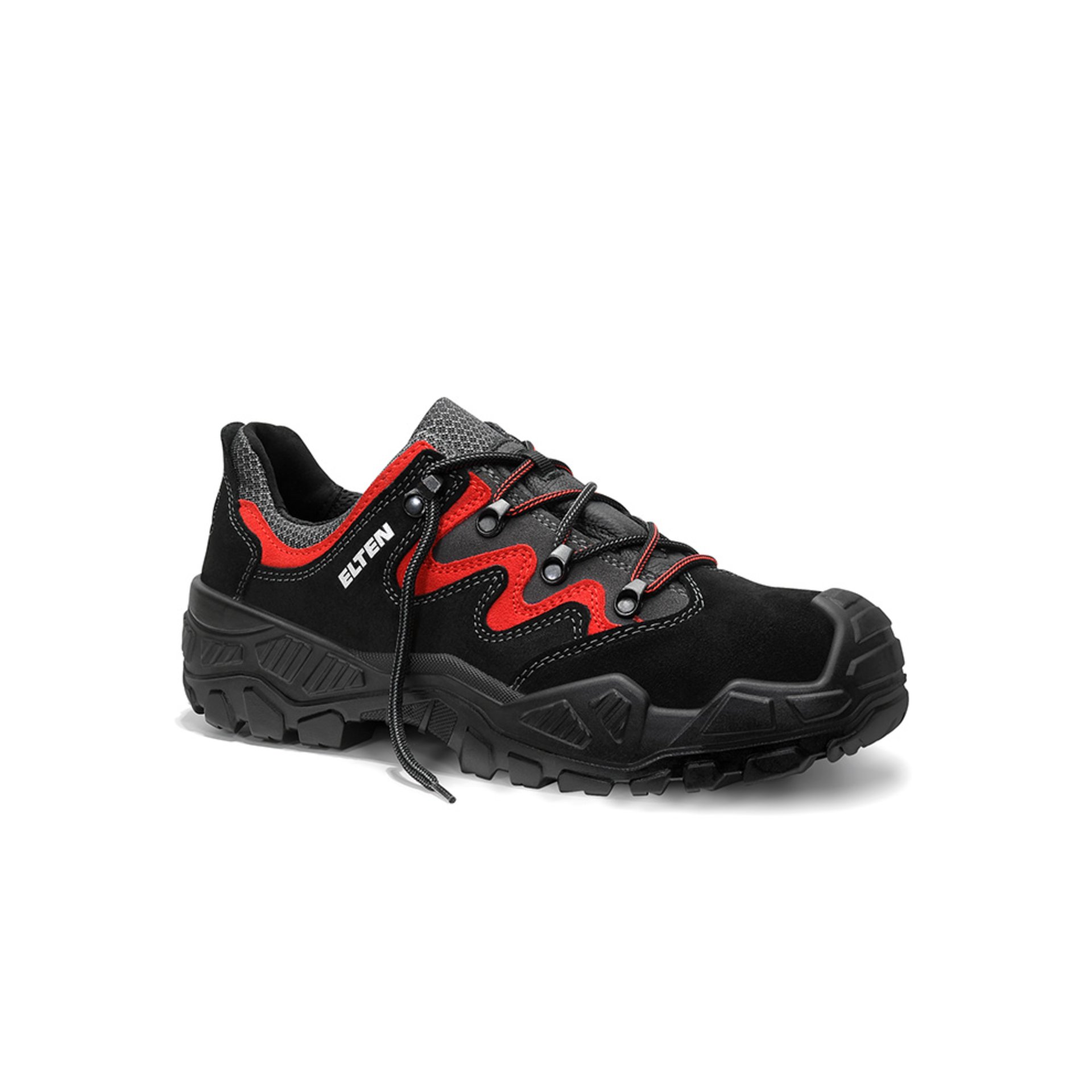 Sicherheitshalbschuh MICK black-red Low ESD S2, Gr. 42