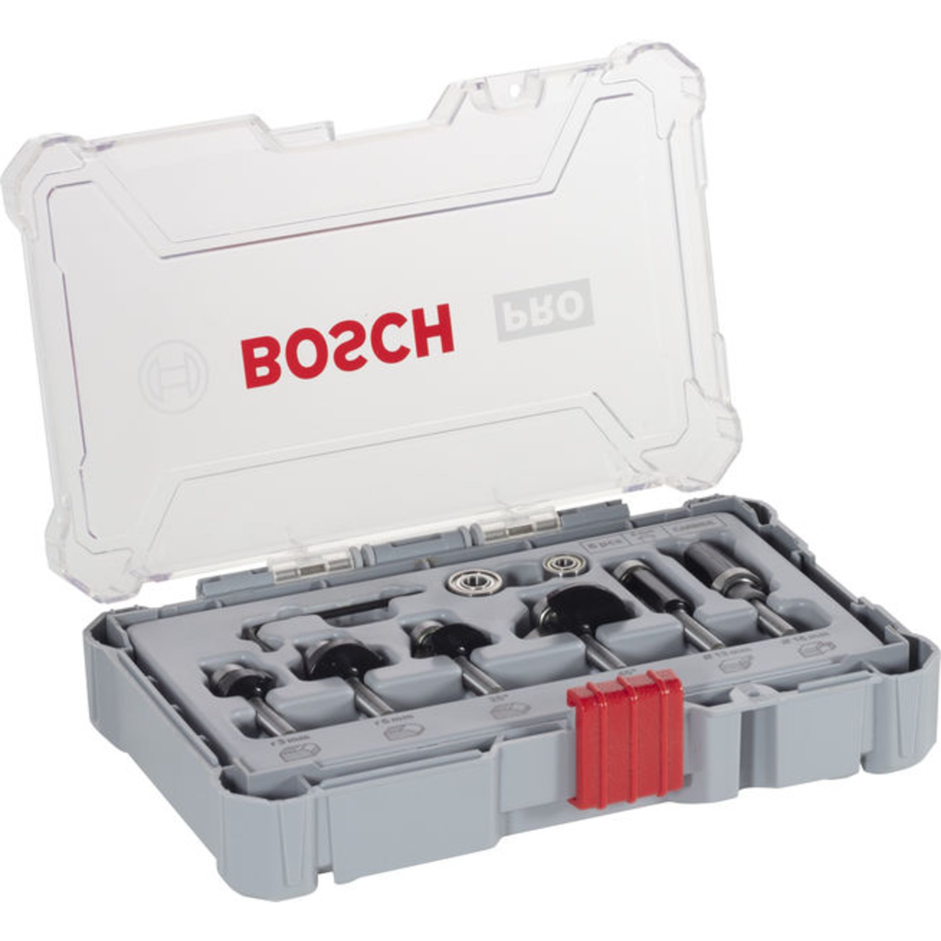 PRO Kantenfräser-Set, 6 mm, 6-tlg
