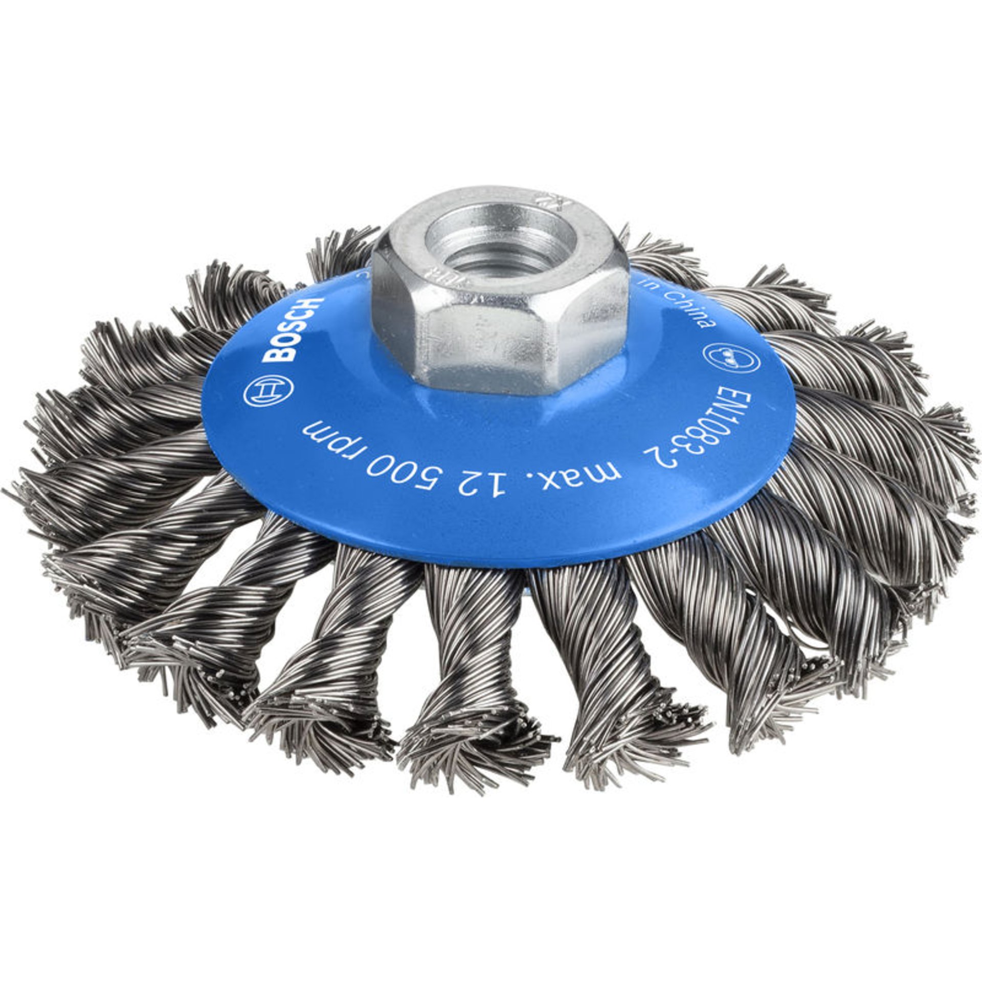 PRO Metal heavy Kegelbürste, 100 x 0,5 mm, Gewinde