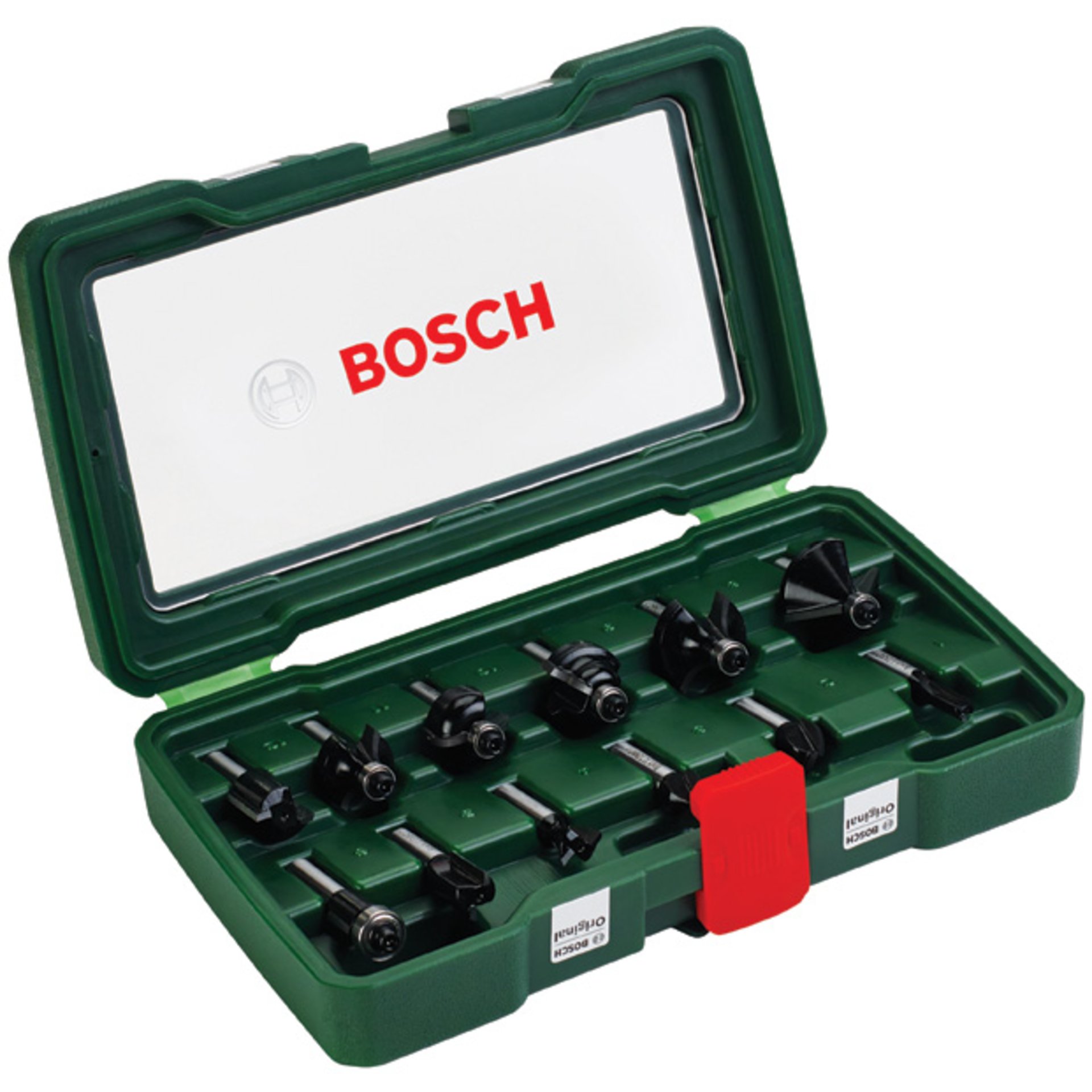 12-teiliges HM-Fräser-Set (8 mm Schaft)