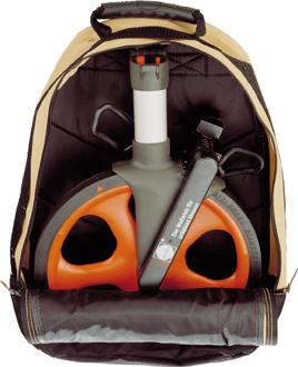 Nedo Leichtmessrad Deluxe mit Rucksack Nedo Leichtmessrad Deluxe mit Rucksack