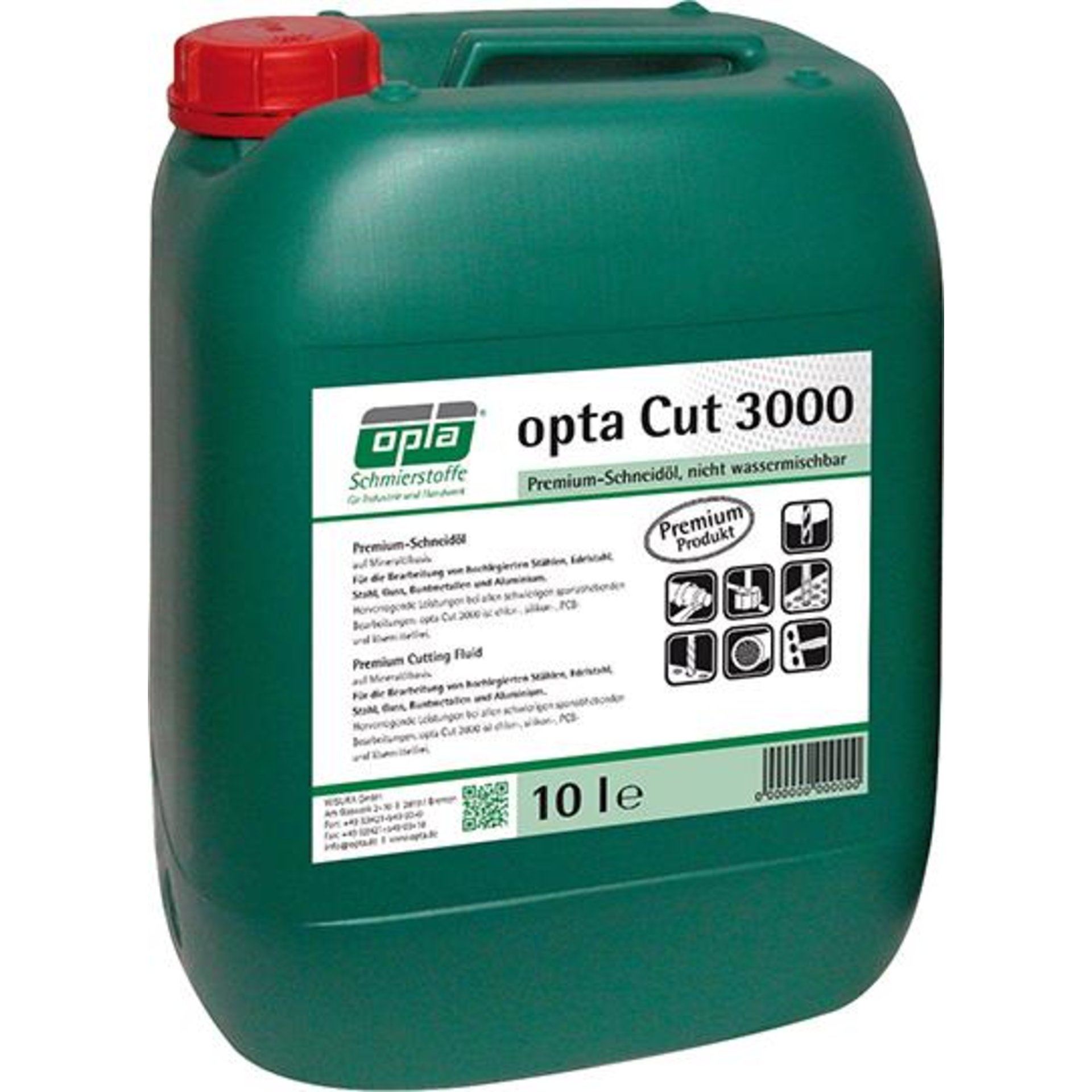 Premium-Schneidöl Cut 3000 10l OPTA