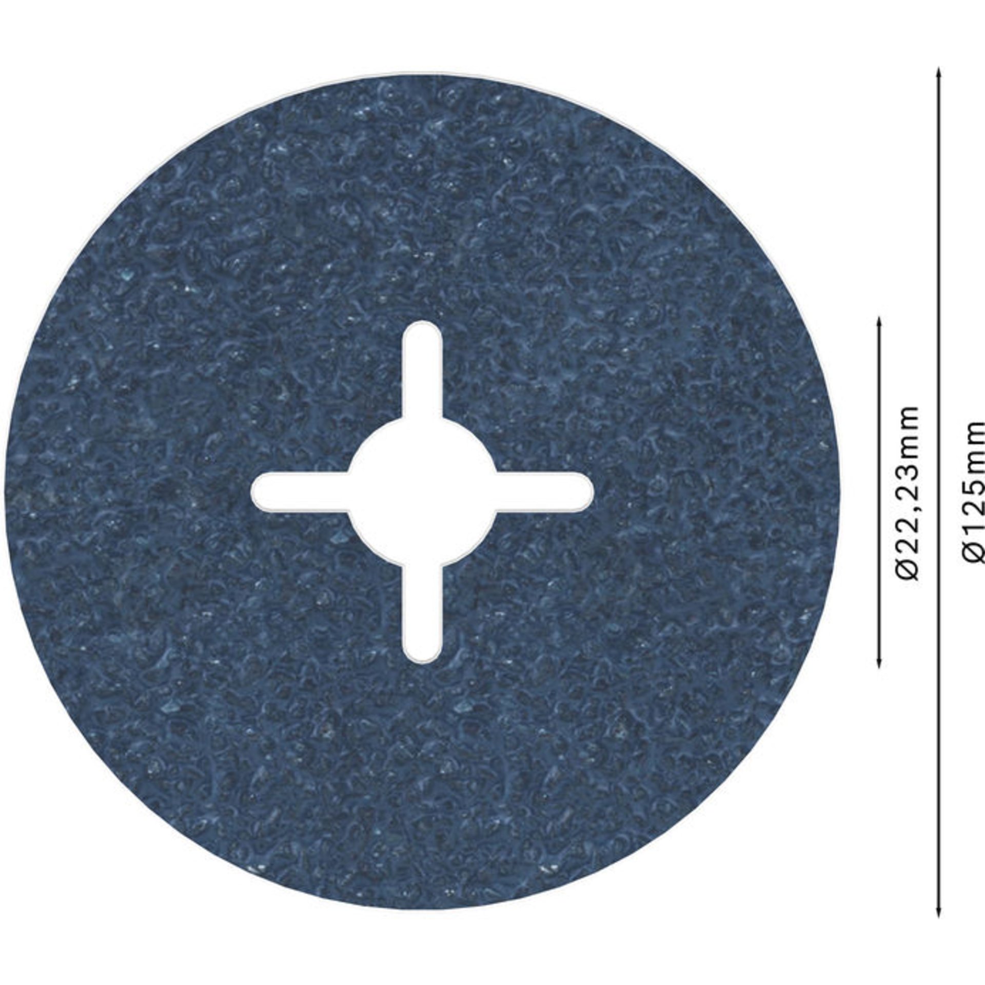 PRO R574 Fiberscheibe, 125 mm, G36