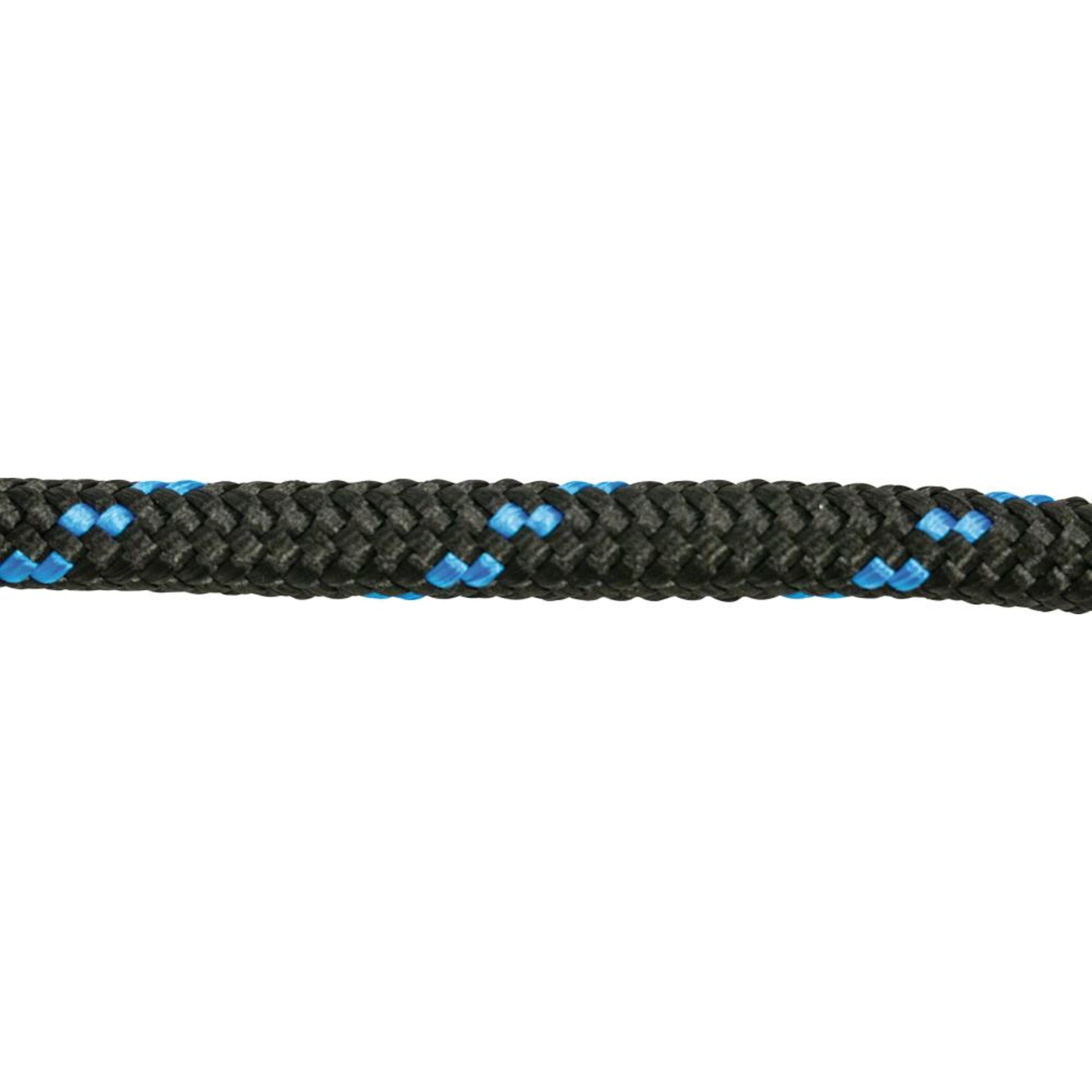 PP-Seil gefl. E schw/bunt10,0mmx20m auf Docke