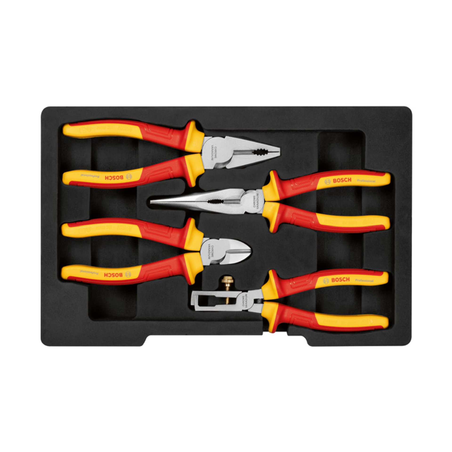 Zange VDE Zangen-Set, 4-tlg