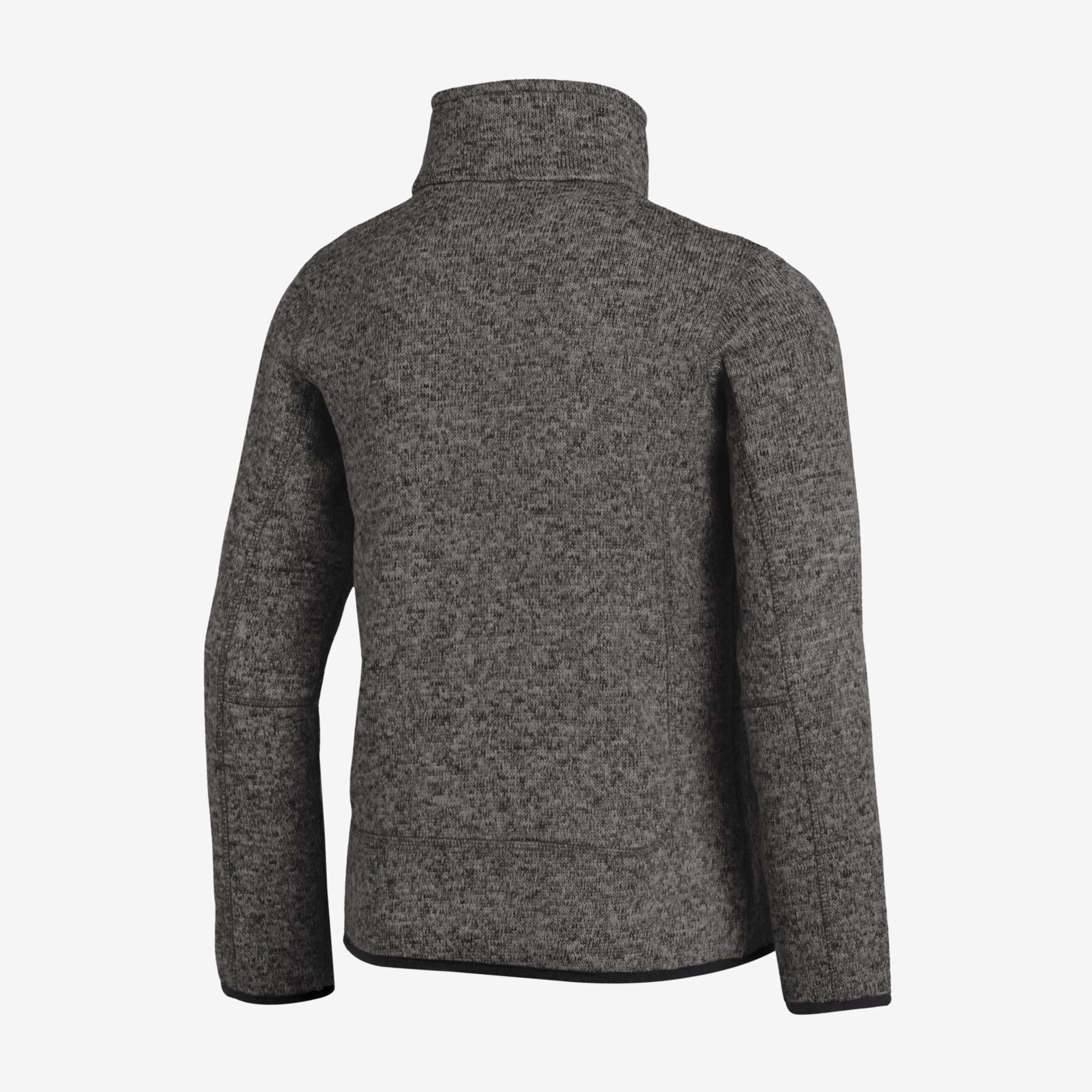 MATS Strick-Fleece-Jacke Kinder anthrazit 110/116
