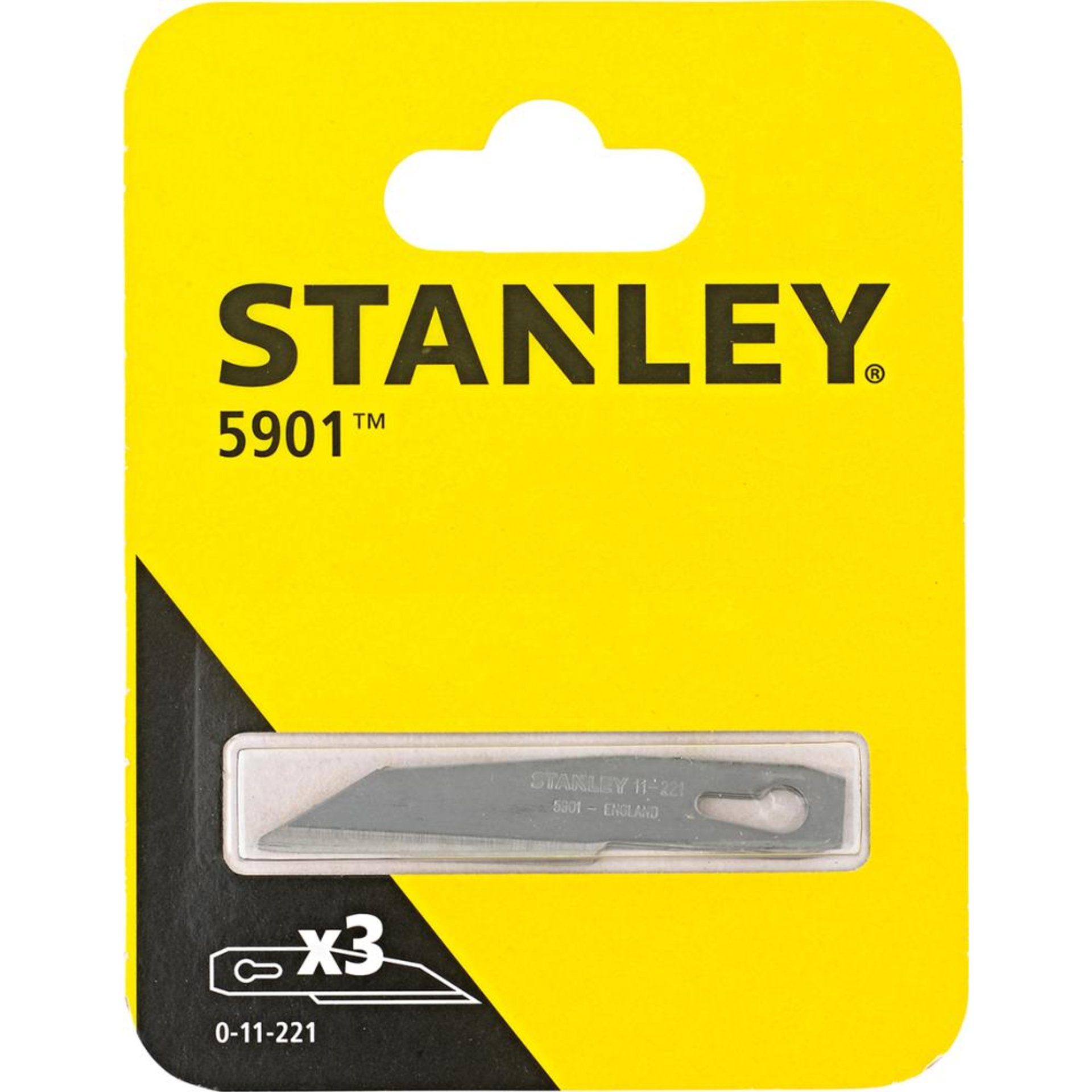 Messerklinge 3 Stück auf SB-Karte STANLEY