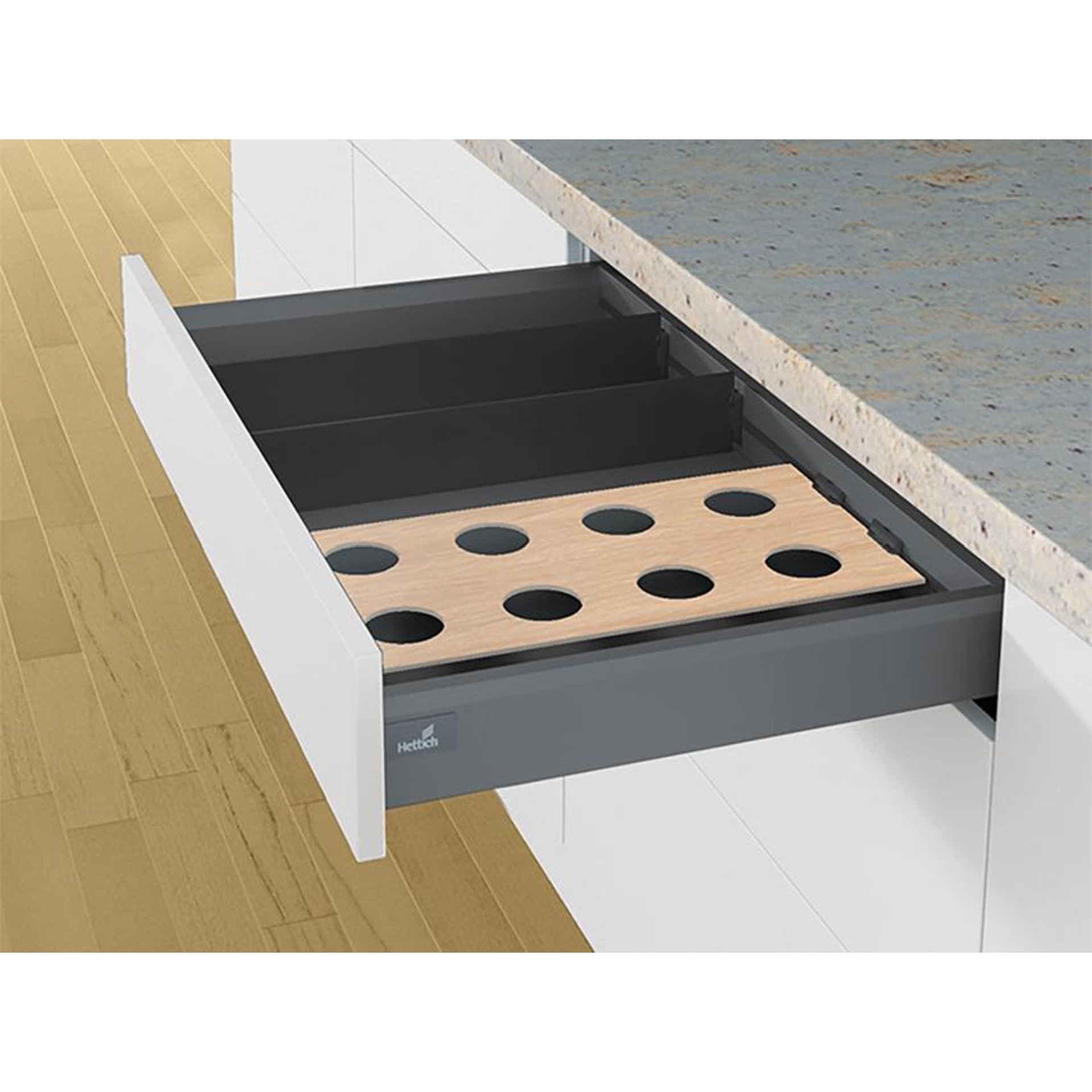 OrgaClip,9203469,Kunststoff grau