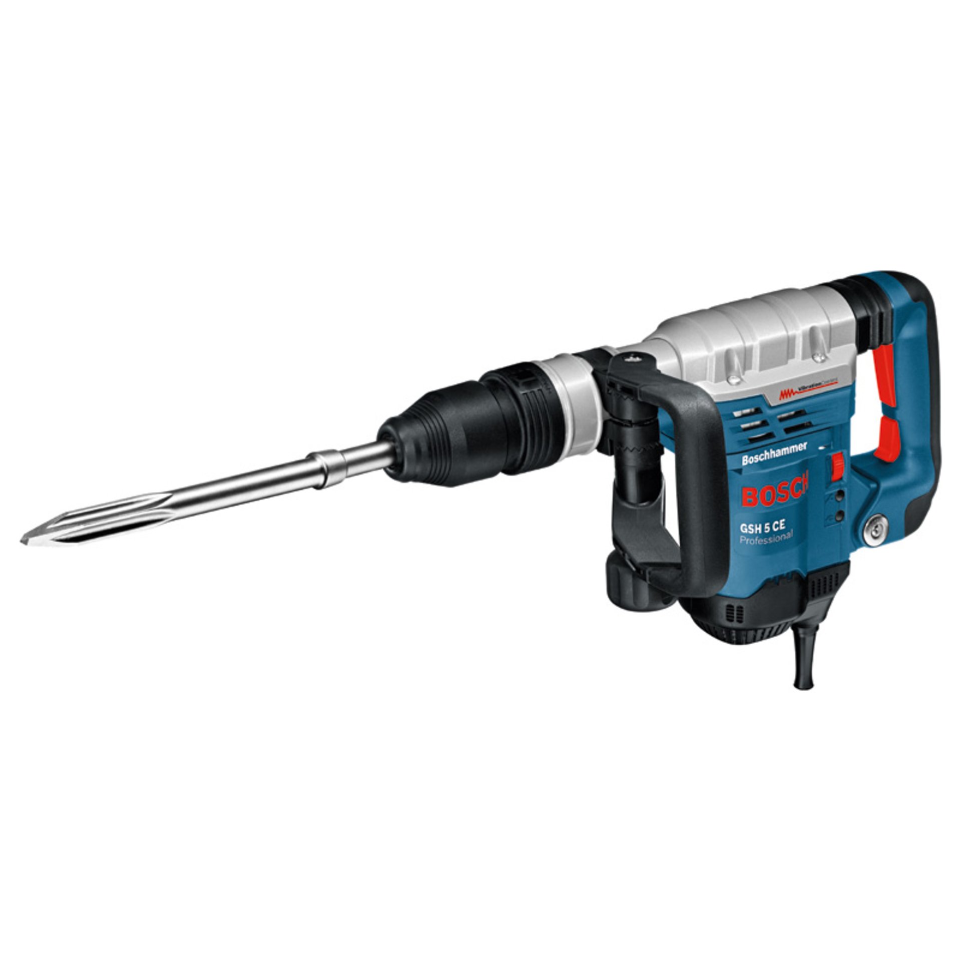 Schlaghammer mit SDS max GSH 5 CE im Handwerkerkoffer