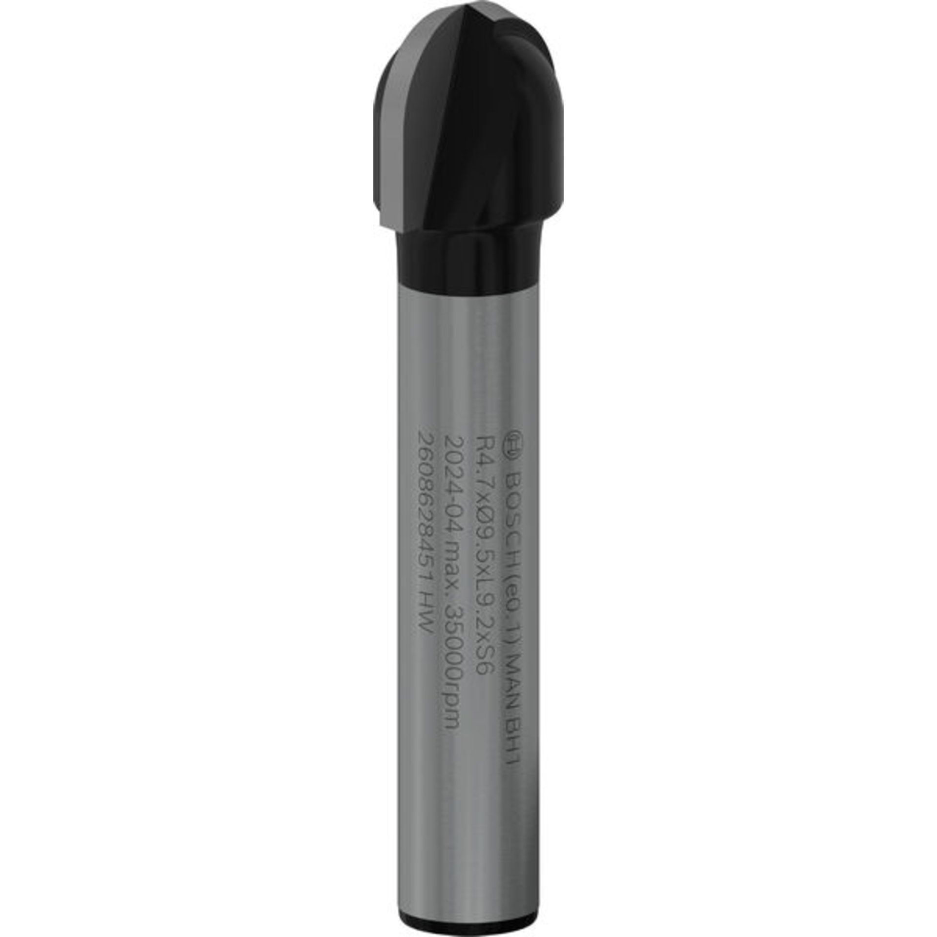 PRO Hohlkehlfräser, R 4,7, Schaft 6 mm