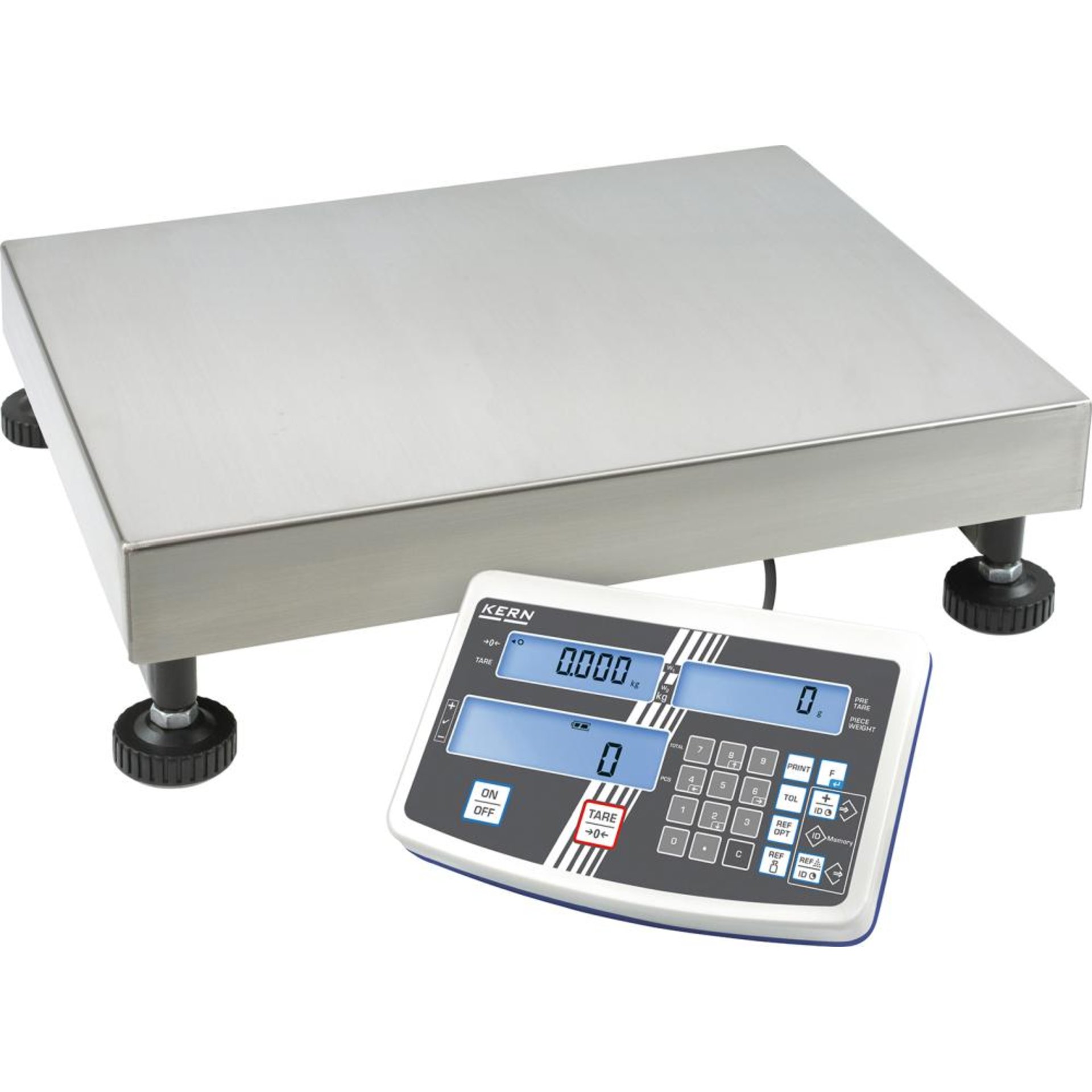 Zählwaage KERN IFS 100K-3Wägebereich 75 kg, 150 kgAblesbarkeit 0,001 kg, 0,002 kg