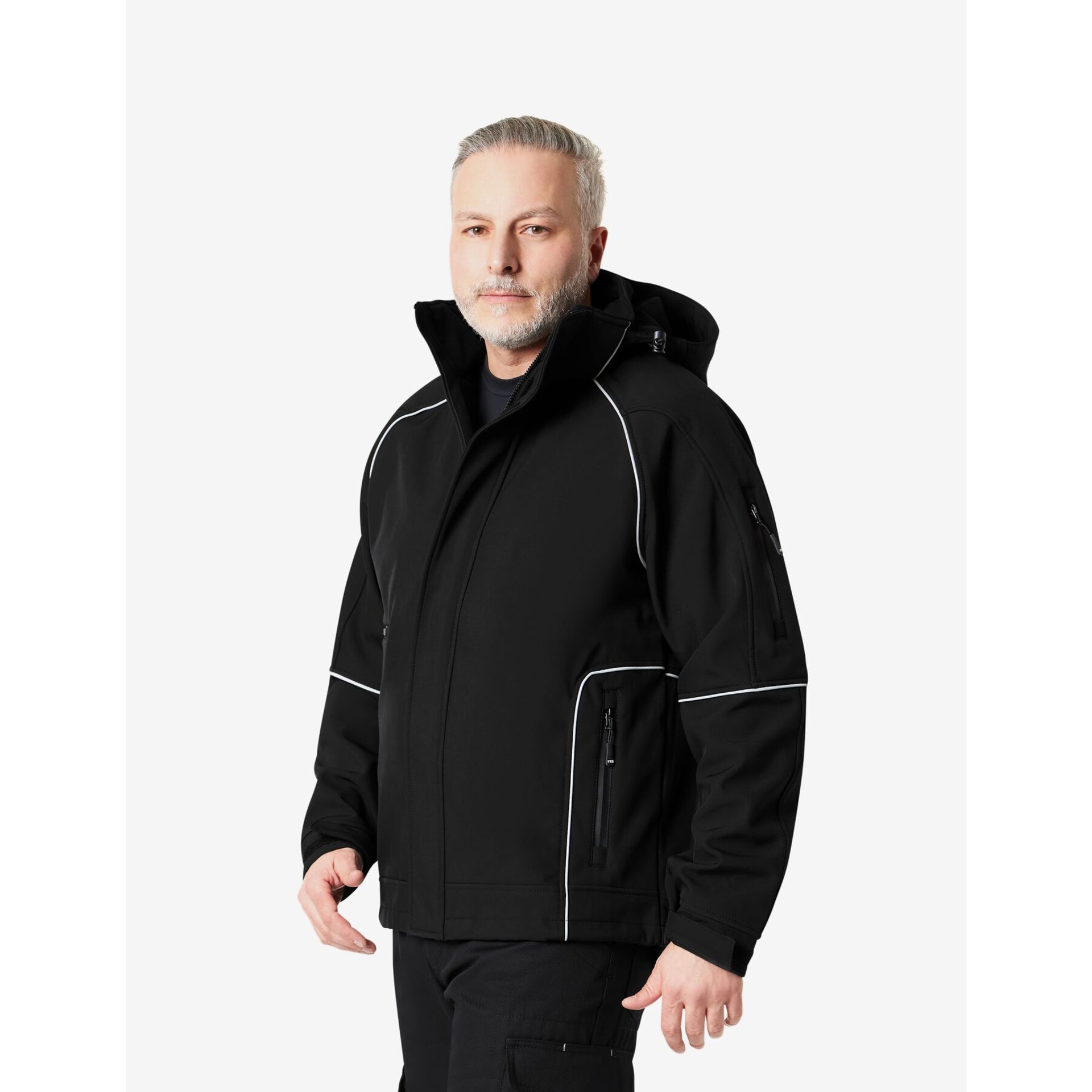 WALTER Softshell-Jacke schwarz S