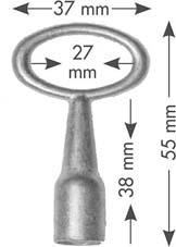 Dornschlüssel 8mm Vierkant