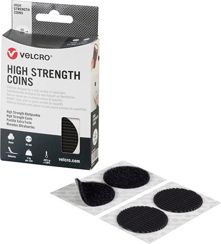 VELCRO High Str Fast. D45mm 6 St schw