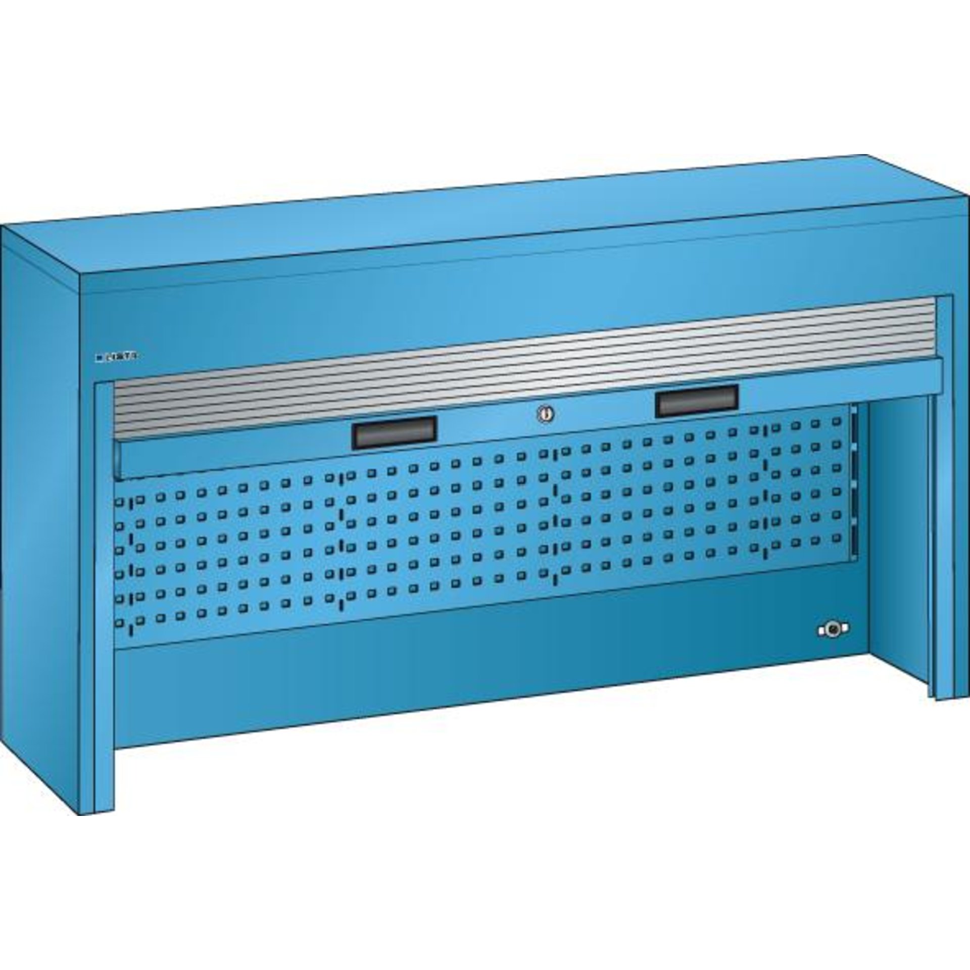 Rolladen-Aufsatzschrank für Werkbankplatten