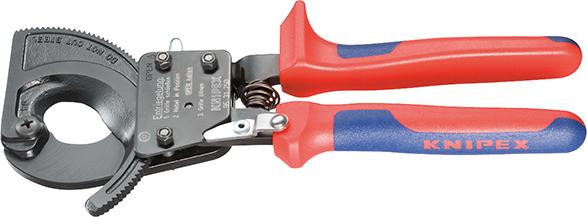 Knipex Kabelschneider mit Mehrkomponenten-Griffen 250mm