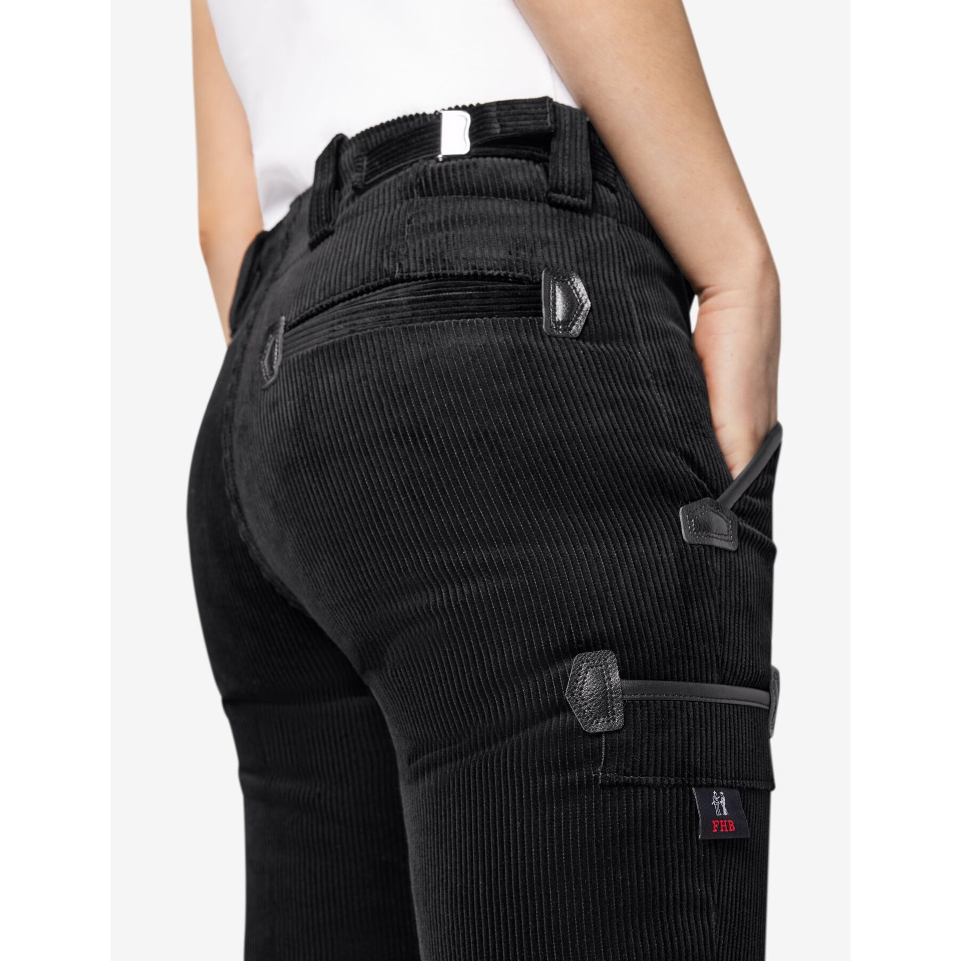 PAULINE Zunfthose Genuacord schwarz 84