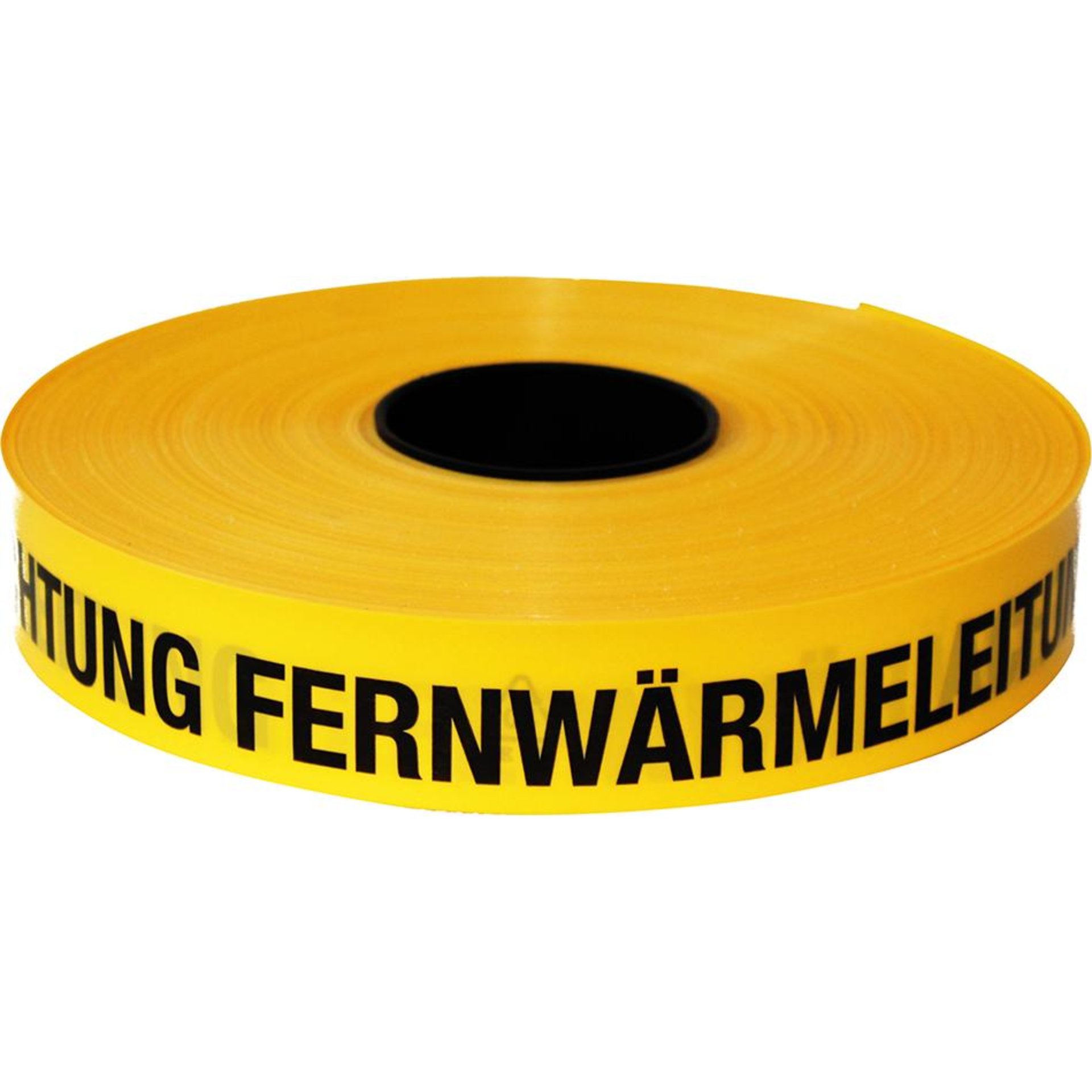 Trassen-Warnband 250 m Achtung Fernwärmeleitung gelb