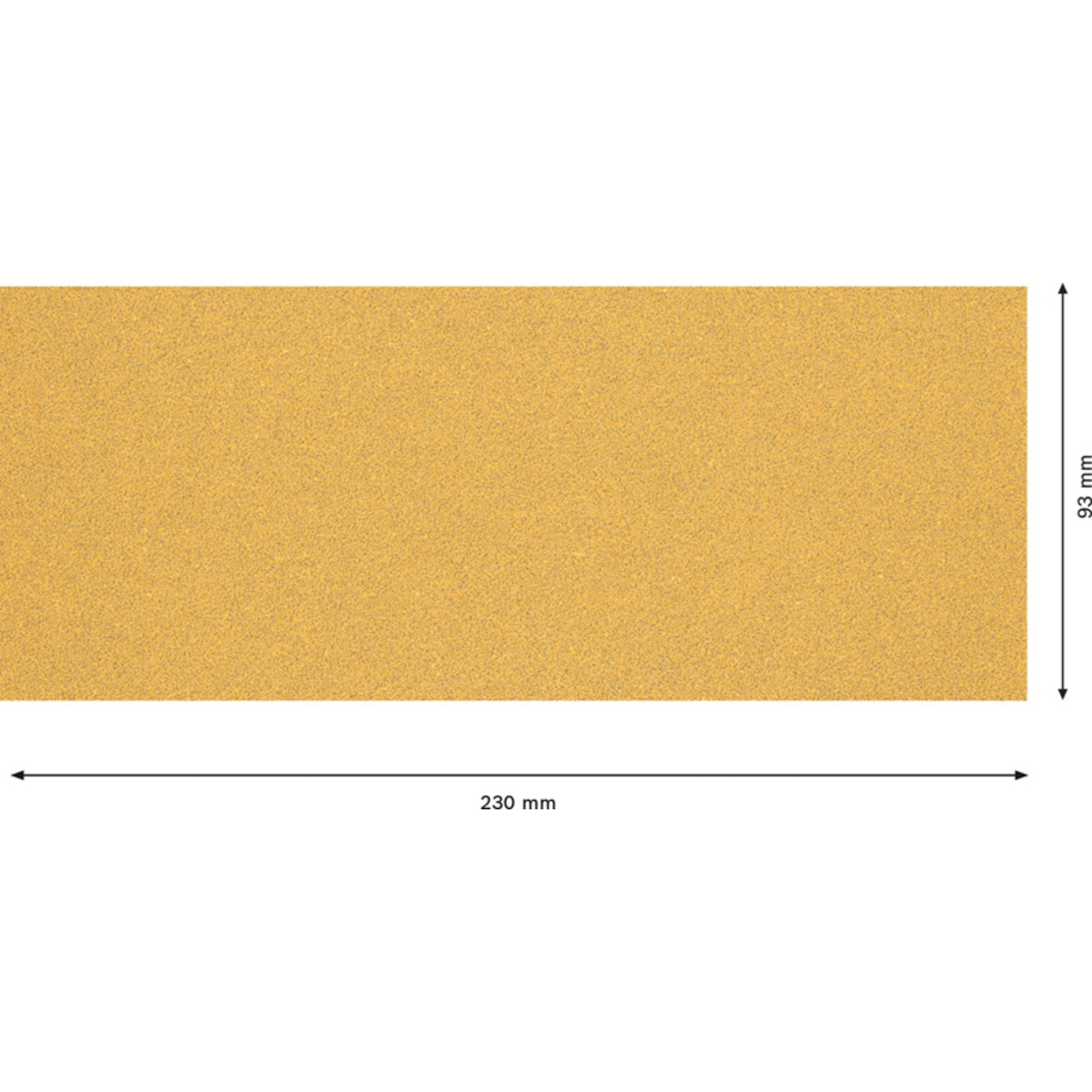 EXPERT C470 Schleifpap., o. Löcher für Schwingschl., 93 x 230 mm, K 60, 10 Stk.