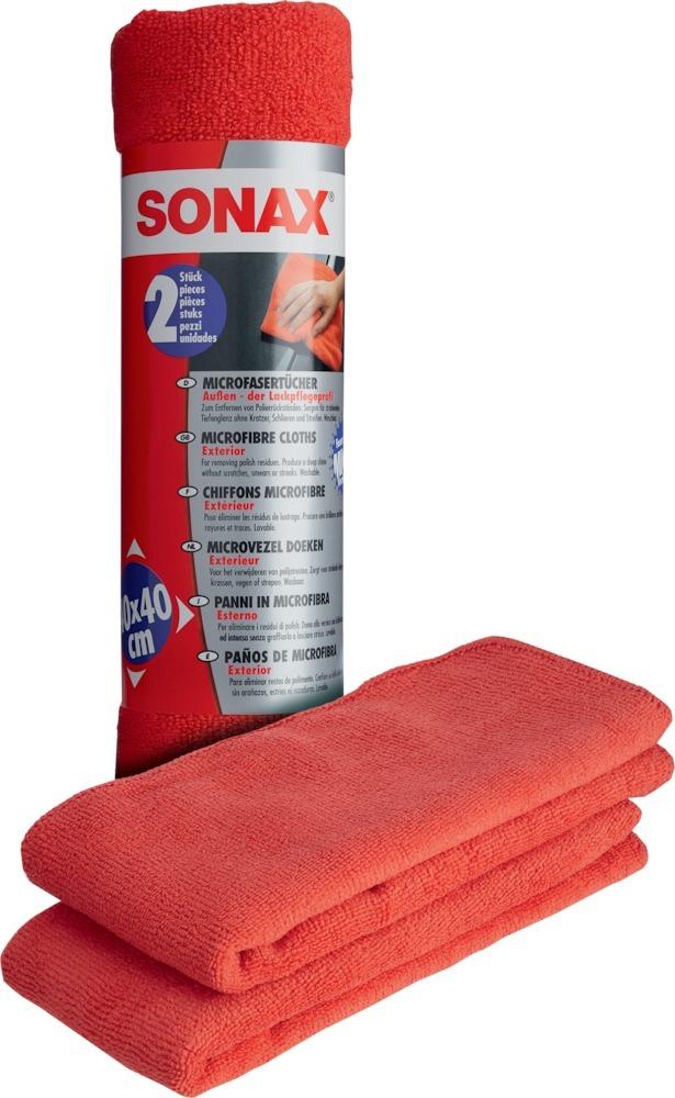 Sonax Microfasertuch Außen 2 Stück