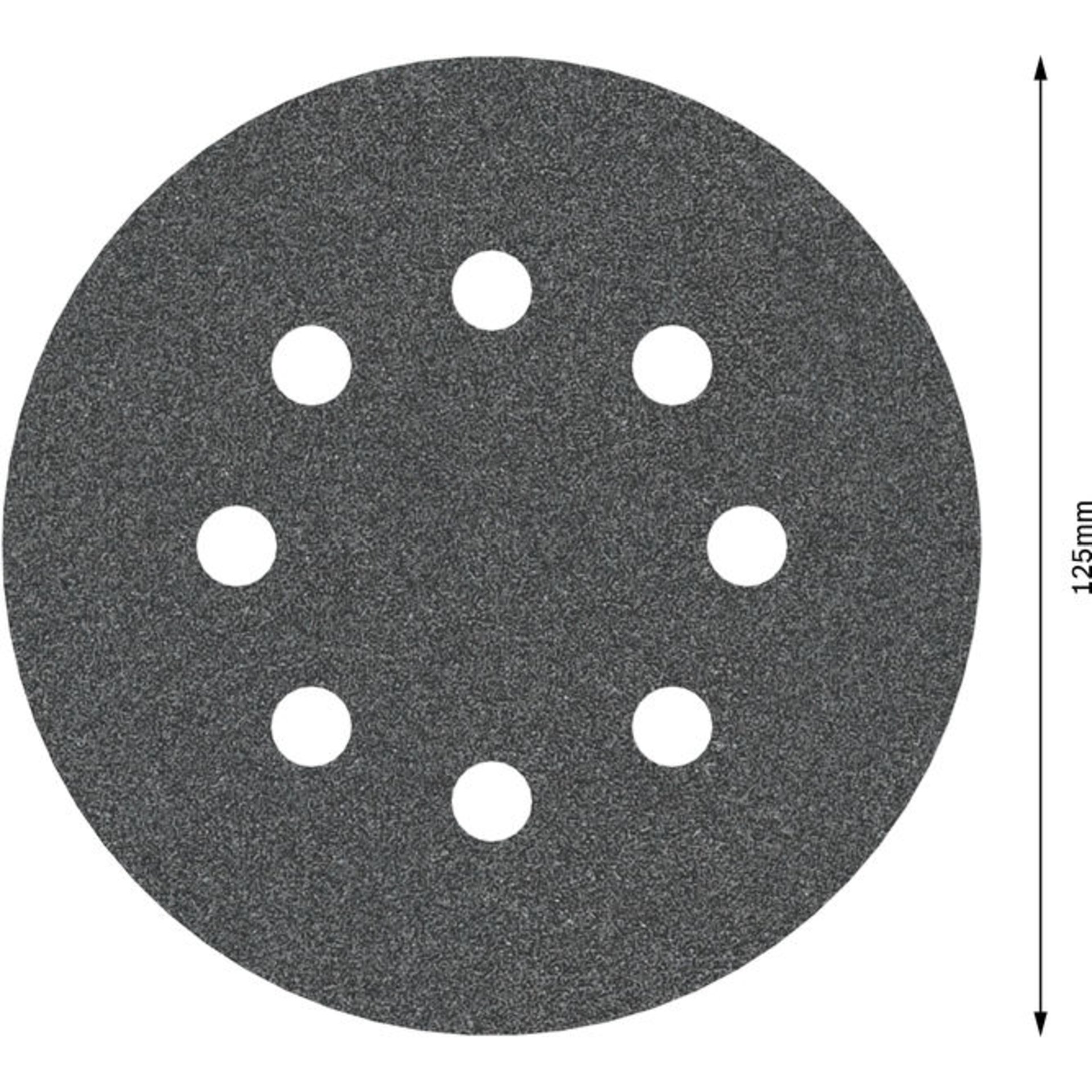 PRO F355 Schleifblatt, 125 mm, 120, 5-tlg.