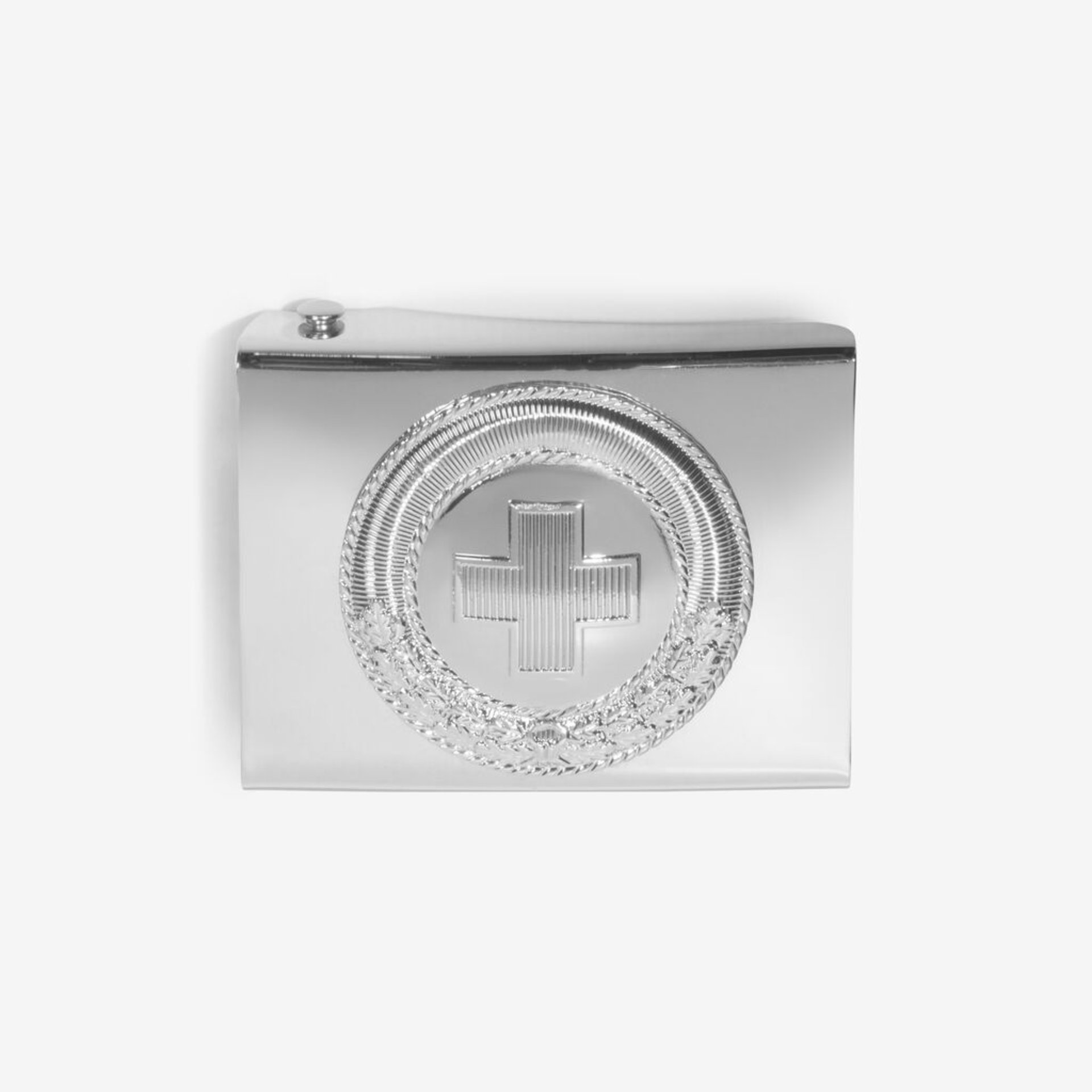 HENRY Koppelschloss Silber DRK silber