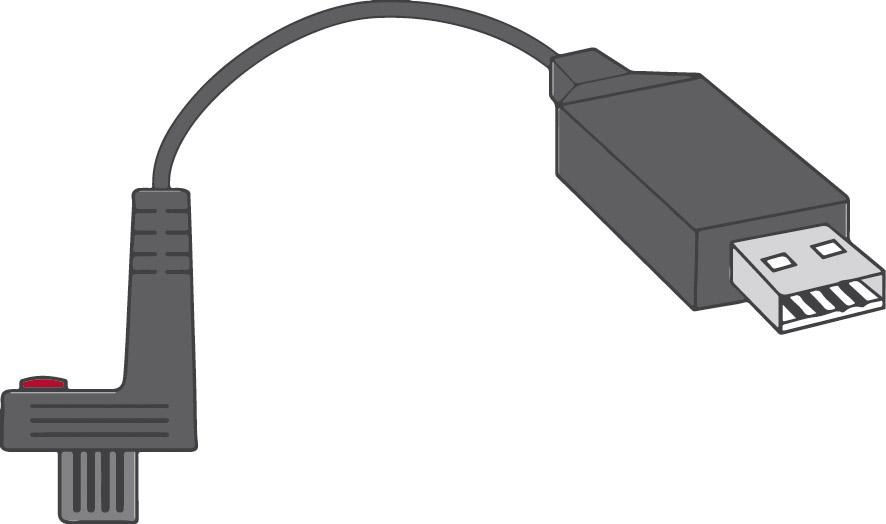 Helios Preisser Datenkabel f. USB inkl. Softw.