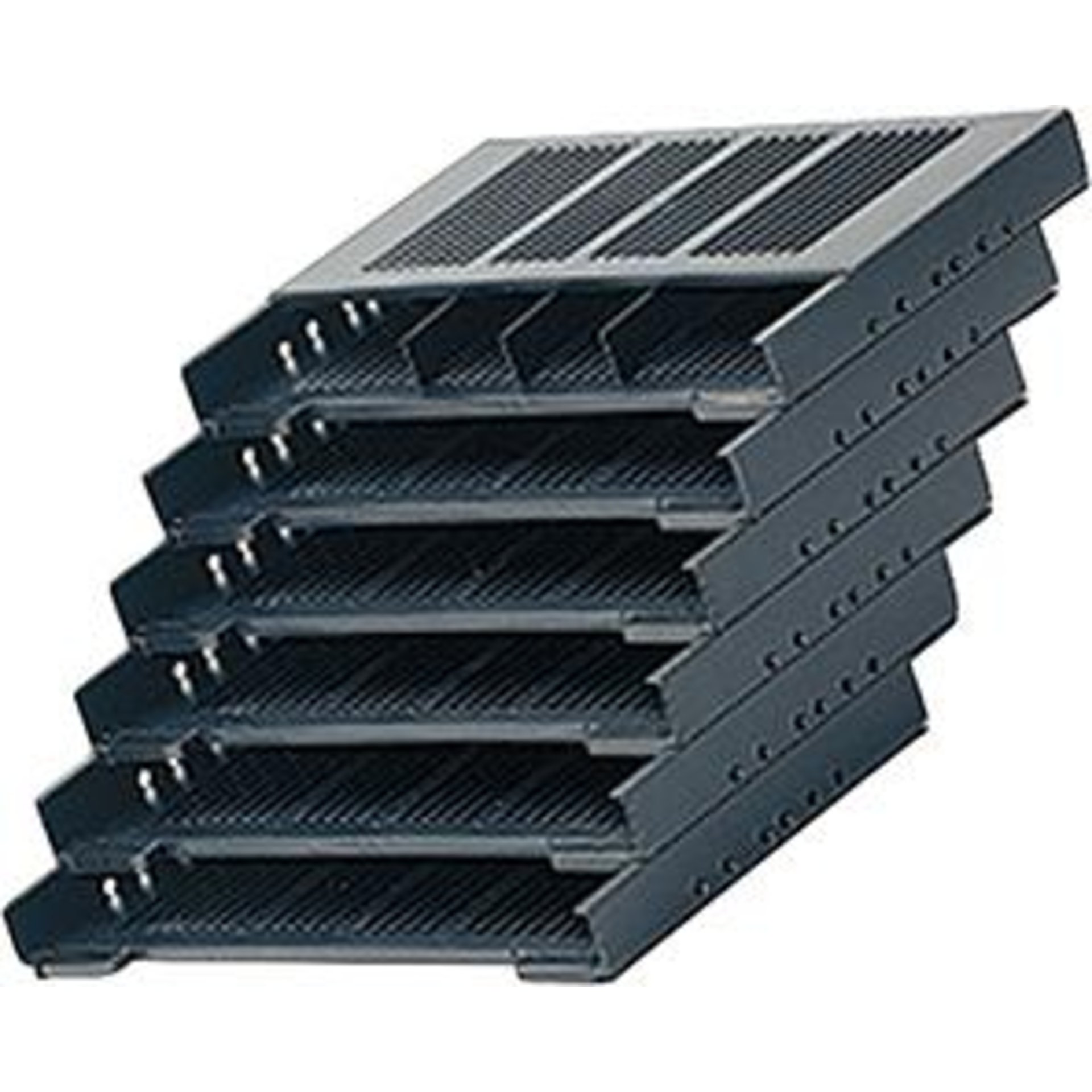 Formularablage,75498, 6 Fächer,schwarz Hettich