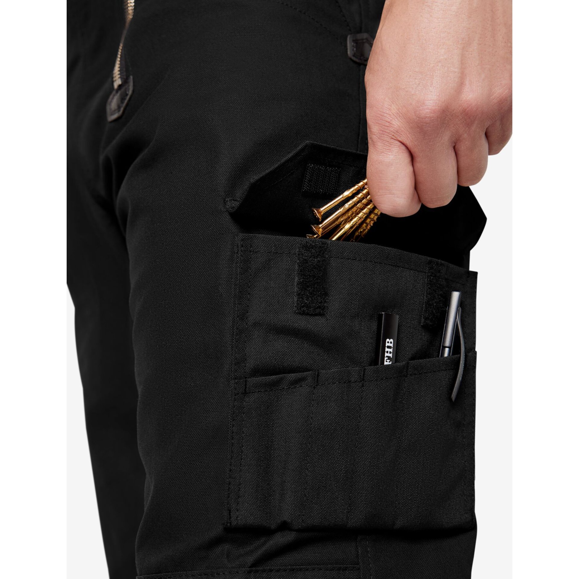 NILS Zunfthose Canvas und Cordura schwarz 84