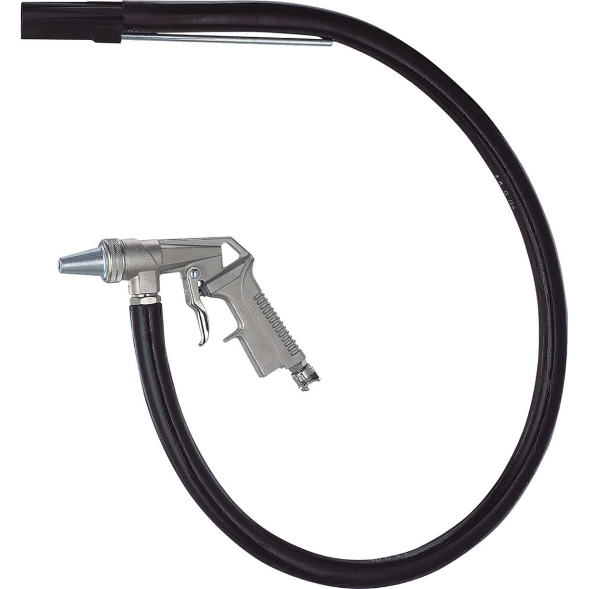 Sandstrahlpistole mit Saugrohr/Schlauch 1,2m Düse 6 mm, Stecker NW7,2 RIEGLER