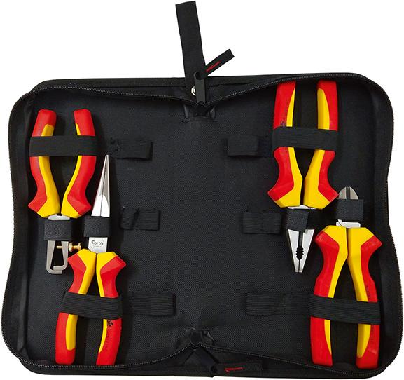 Fortis Zangen-Set VDE 4tlg.in Nylontasche Fortis Zangen-Set VDE 4tlg.in Nylontasche