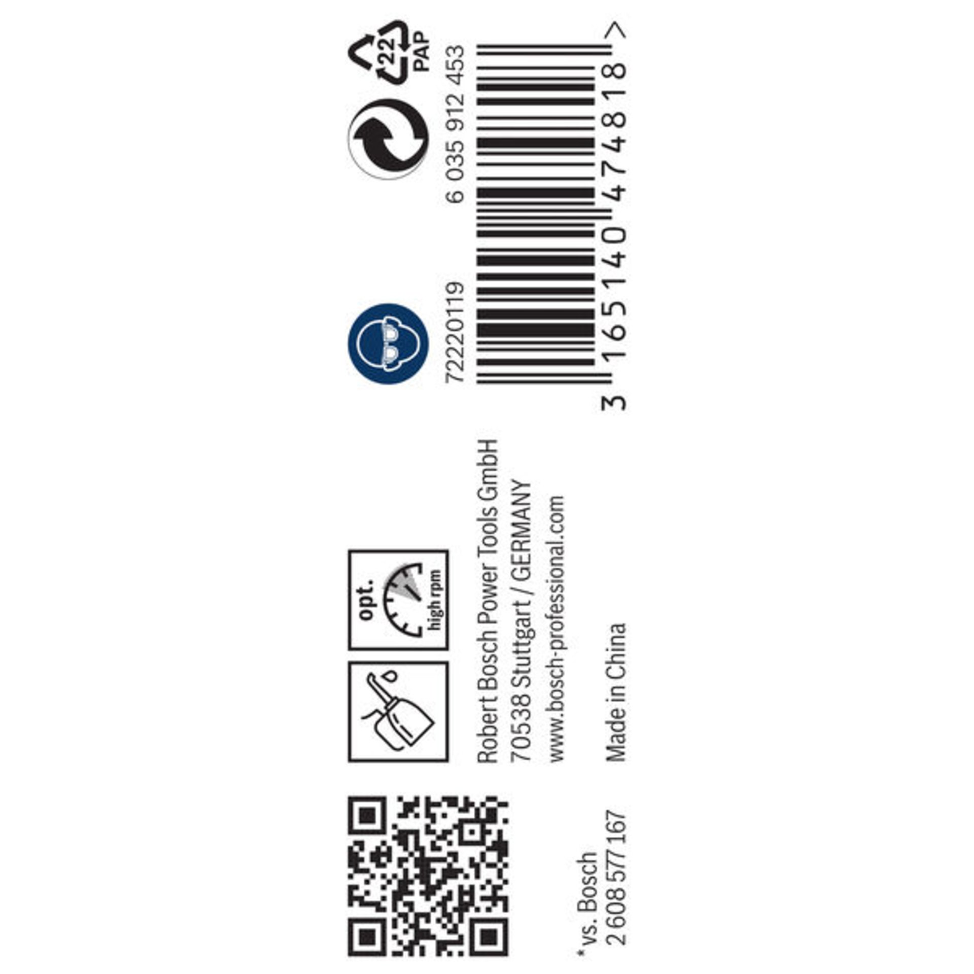 PRO Metal HSS-G Spiralbohrer, 2,3 x 27 x 53 mm, 10-tlg.