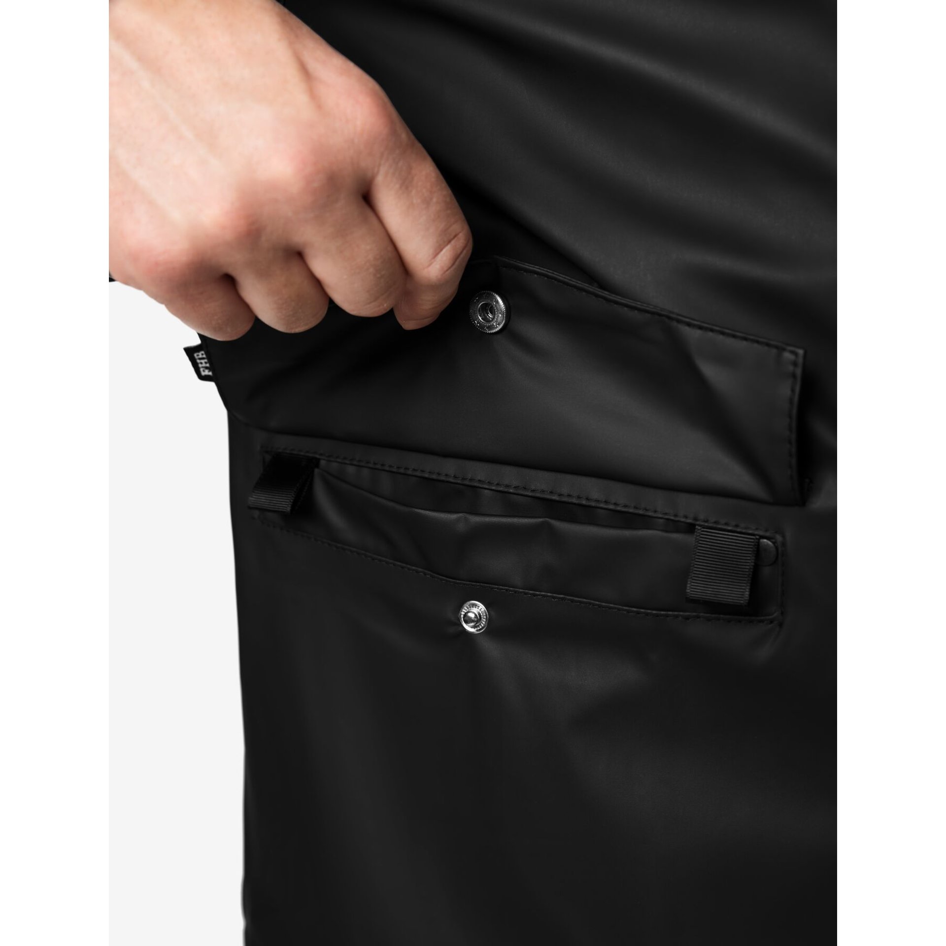 RAINER PU-Stretch-Regenjacke EN 343 schwarz 3XL