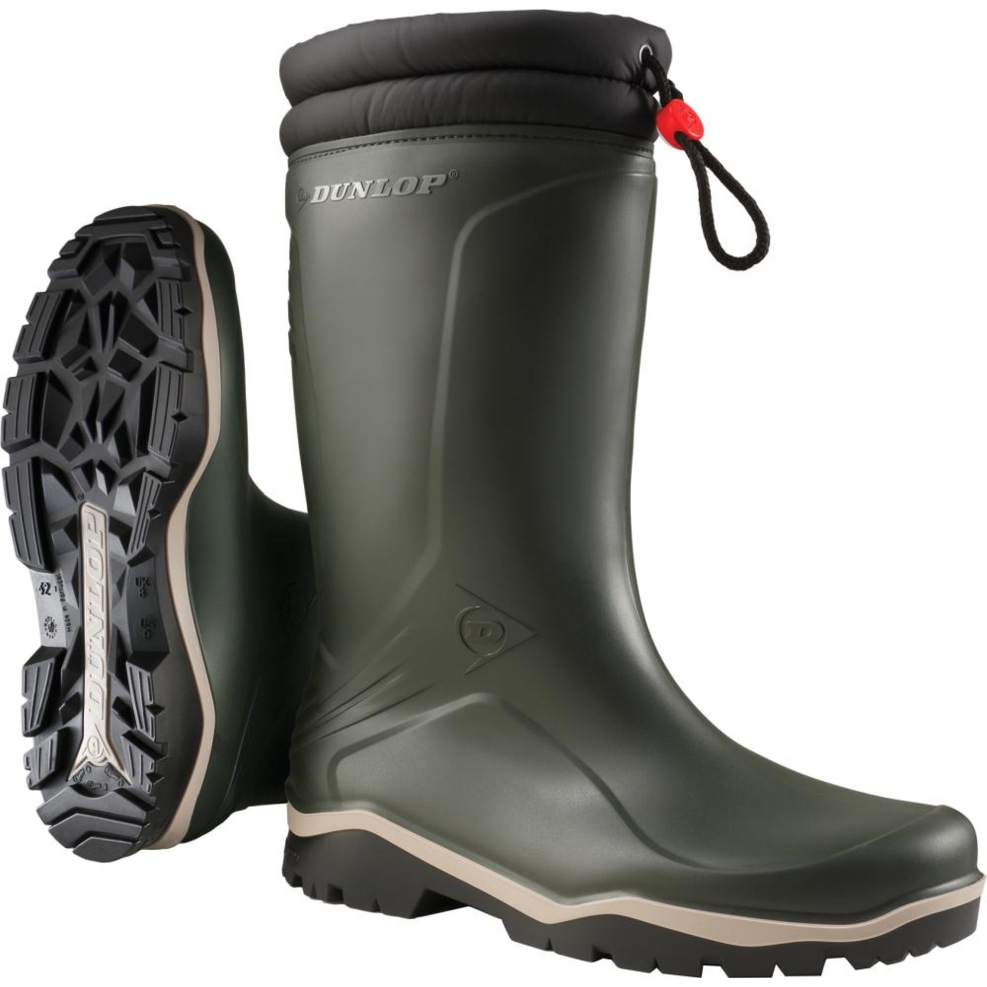 Winterstiefel Dunlop Blizzard, Gr. 43, grün