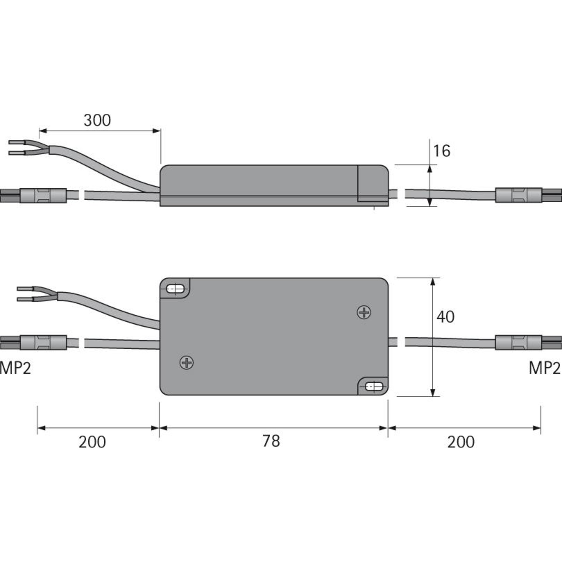LED Dimmmodul 24VDC max. 80W, 1-10V