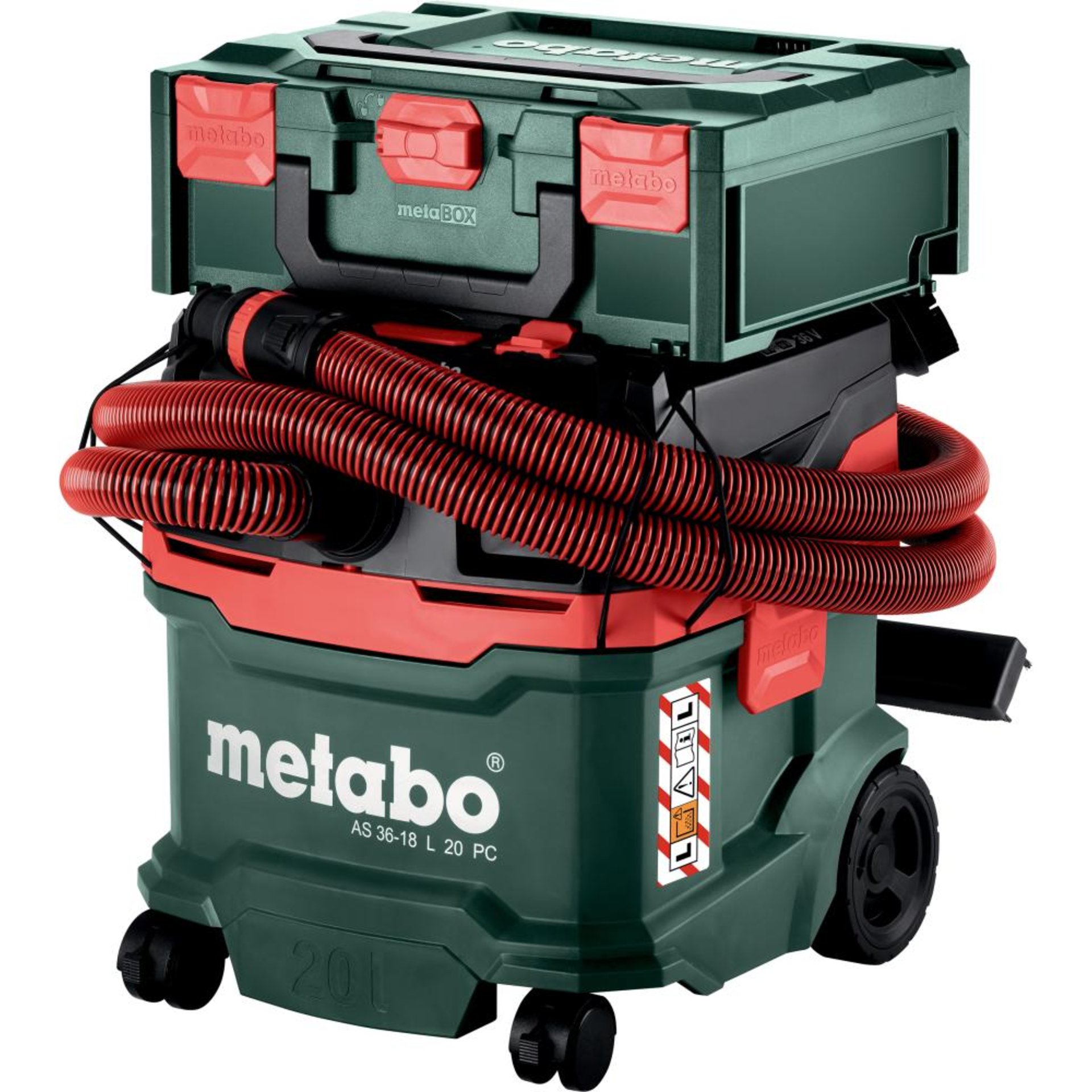 Akku-Sauger solo AS 36-18 L 20 PC Metabo ohne Akku ohne Ladegerät Karton