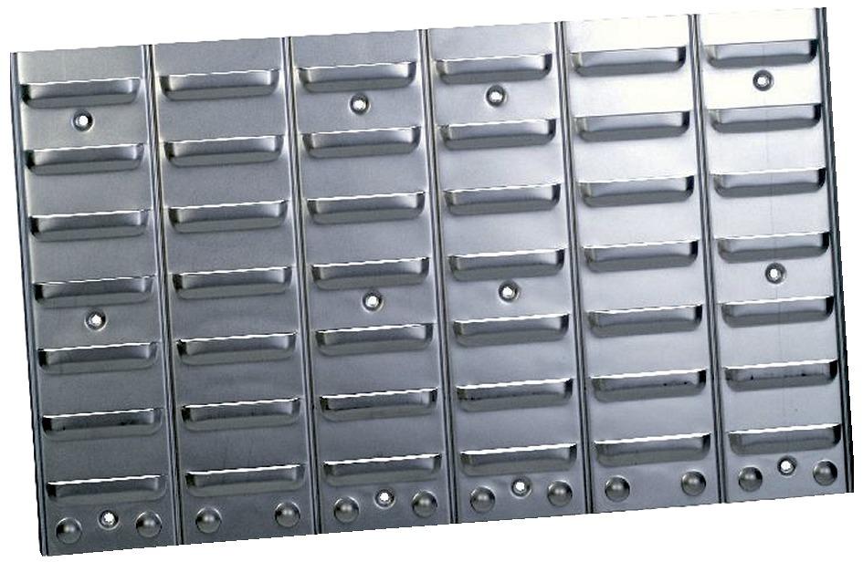 Metallschlitzwand fuer Sichtbox Gr 1 - 3